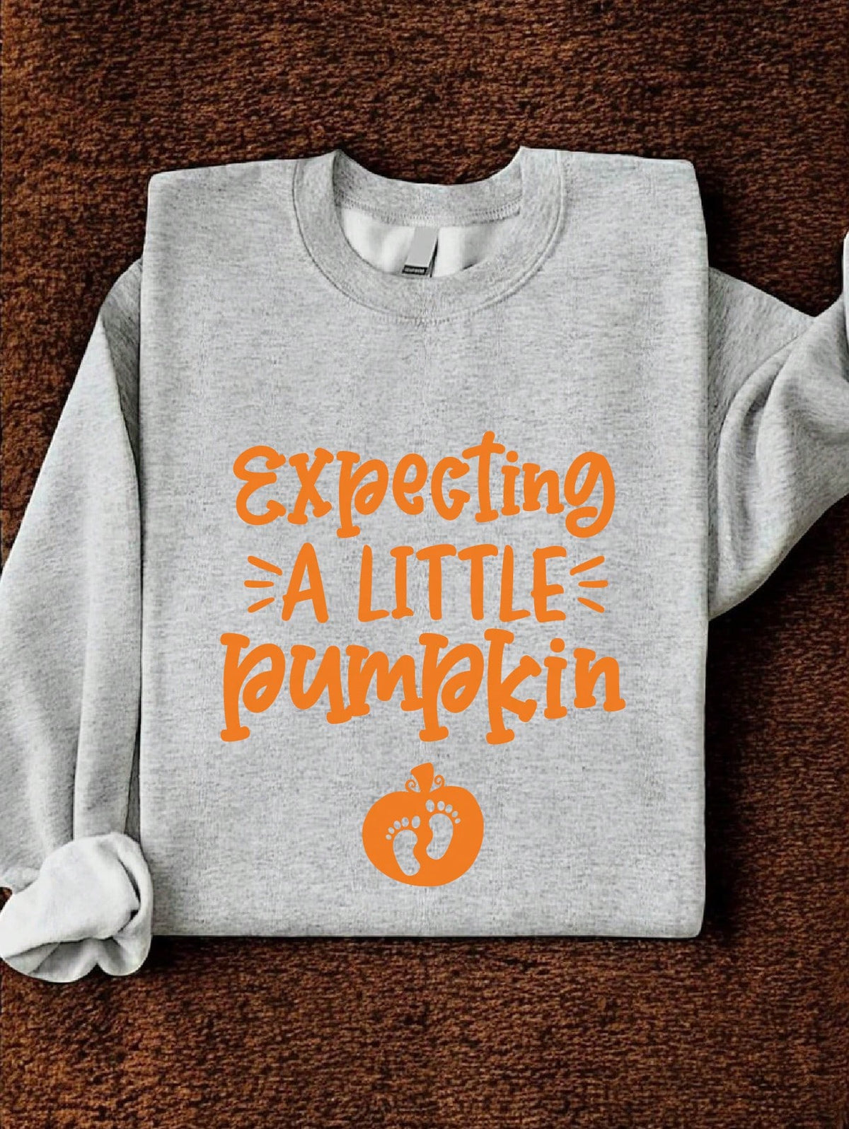 Expecting A Little Pumpkin Sweatshirt