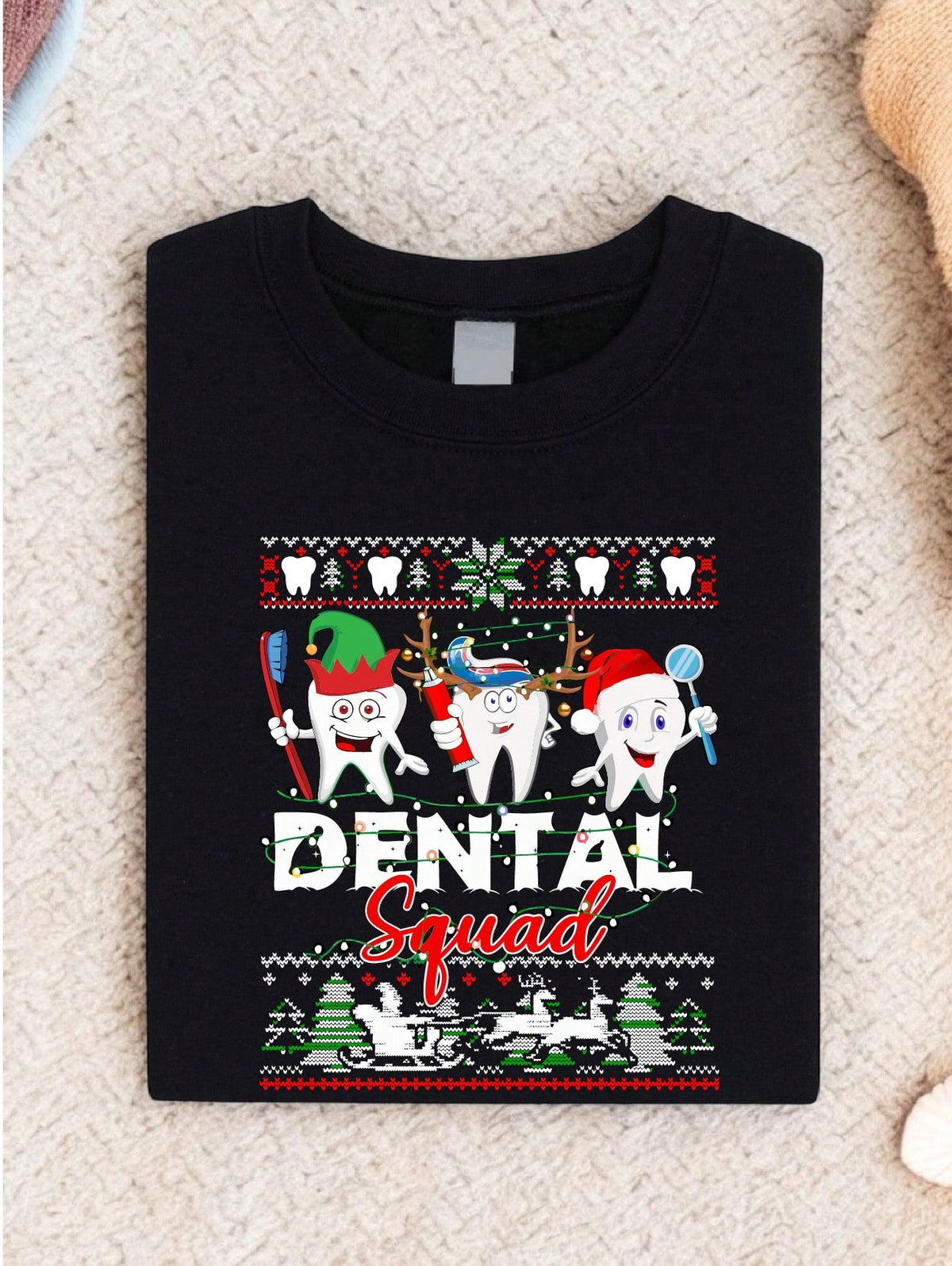 Christmas Dental Crew T-Shirt