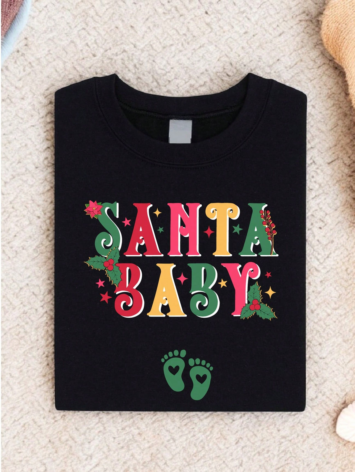 Christmas Pregnancy Announcement T-Shirt