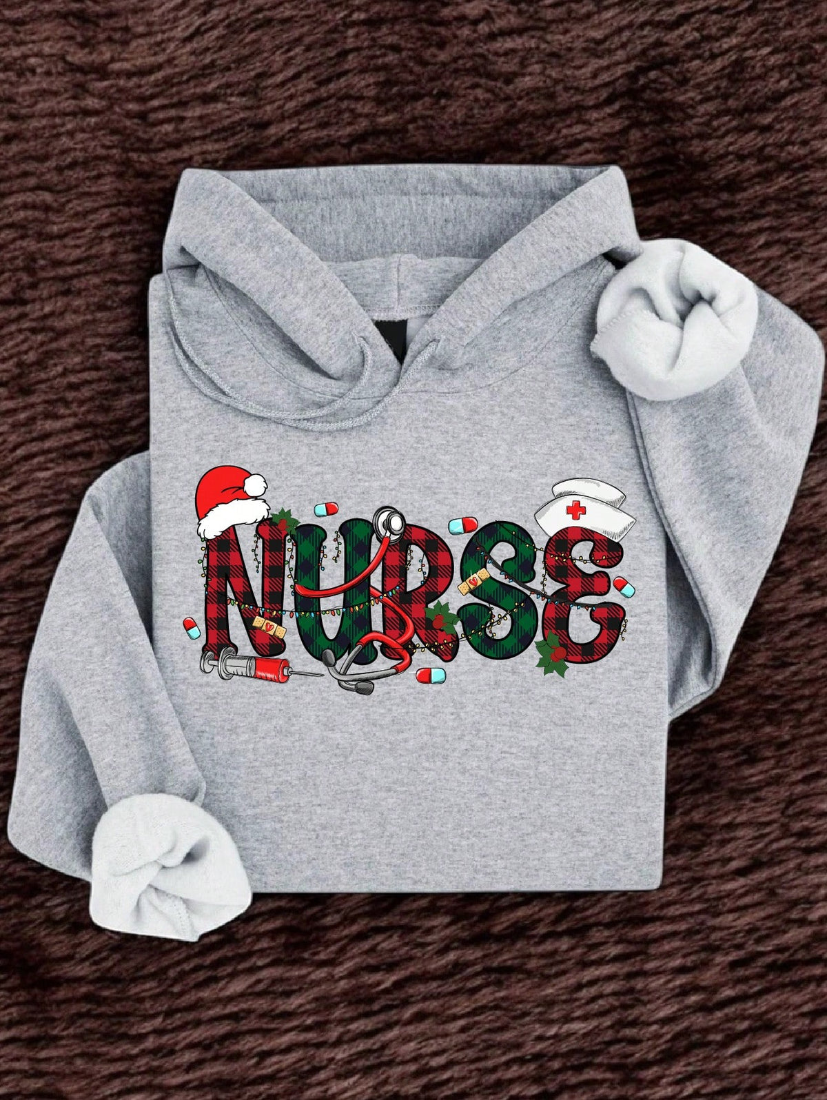 Christmas Nurse Hoodie