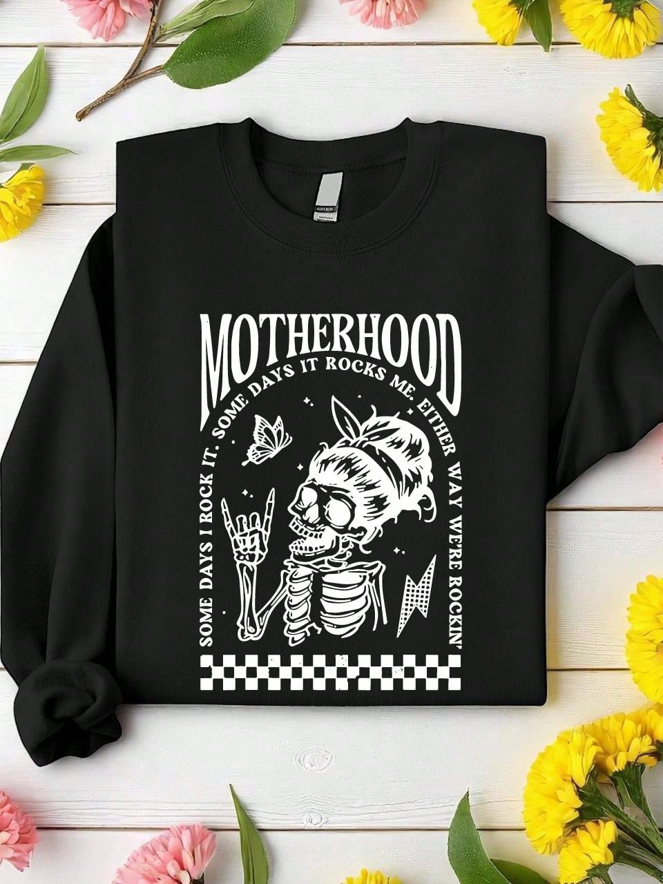 Motherhood Skeleton Sweatshirt