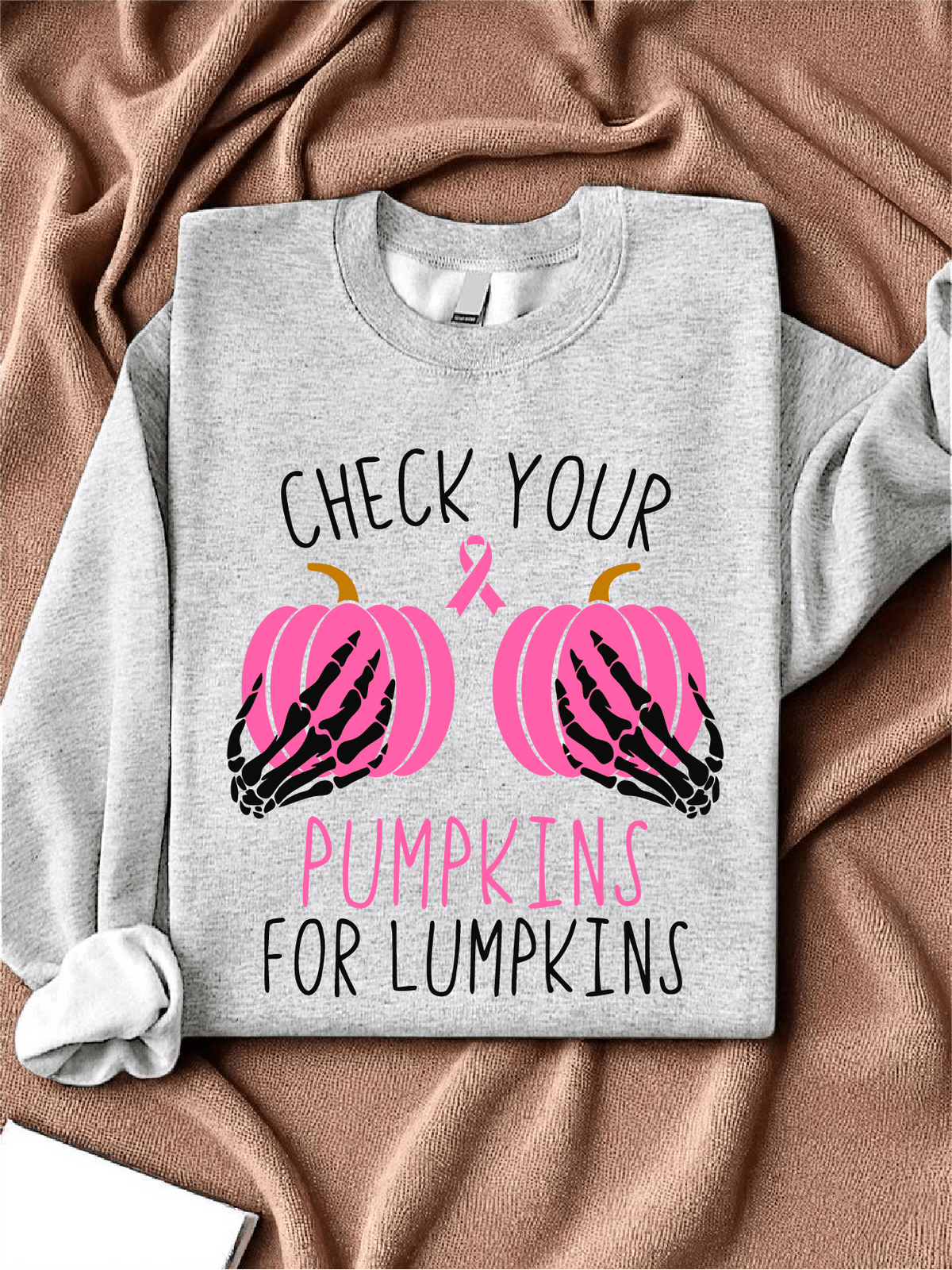 Halloween Breast Cancer Sweatshirt