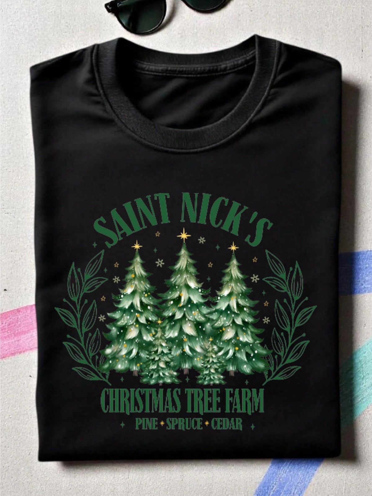 Saint Nick's Christmas Tree Farm T-Shirt