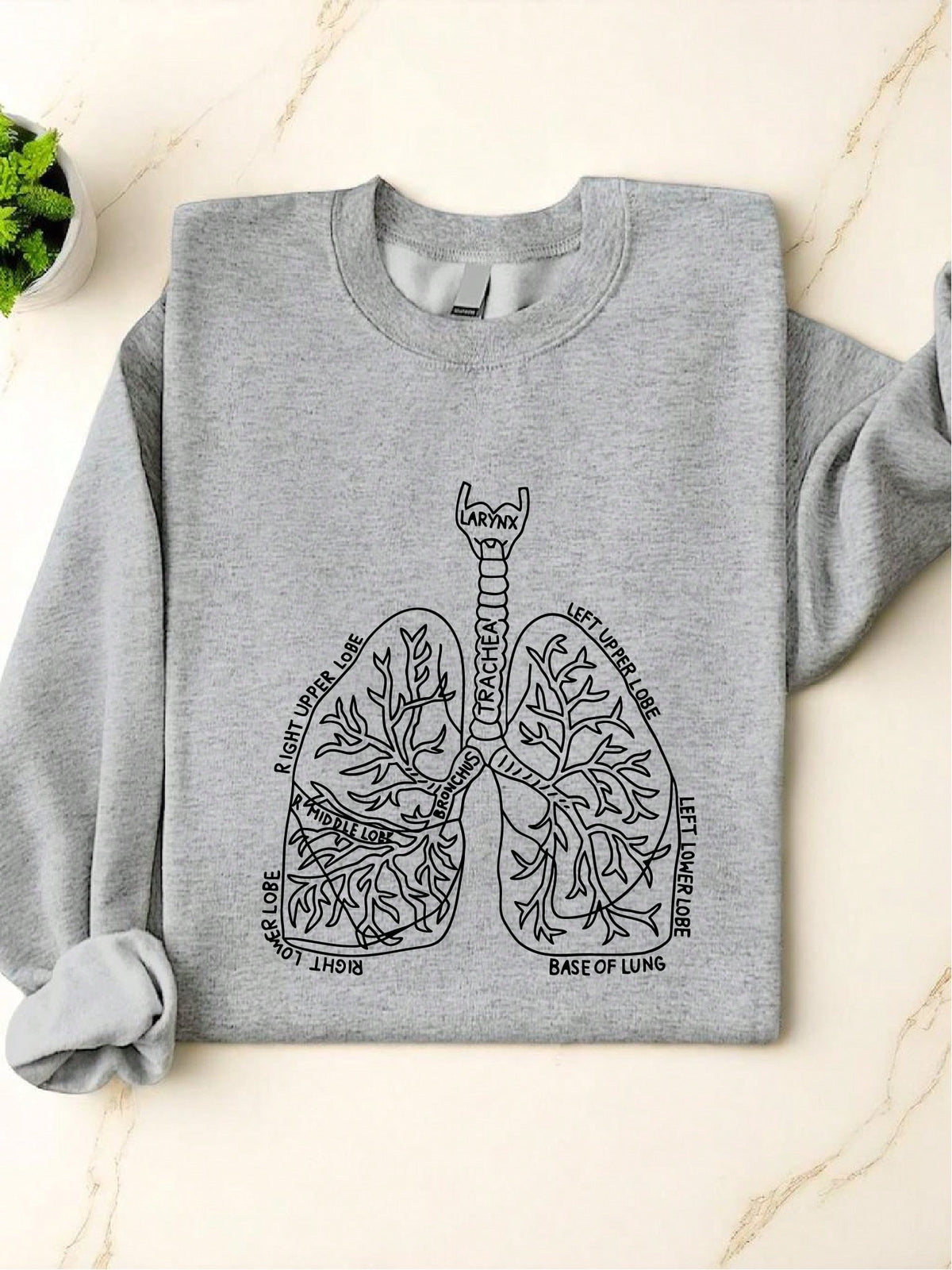 Lung Anatomy Sweatshirt
