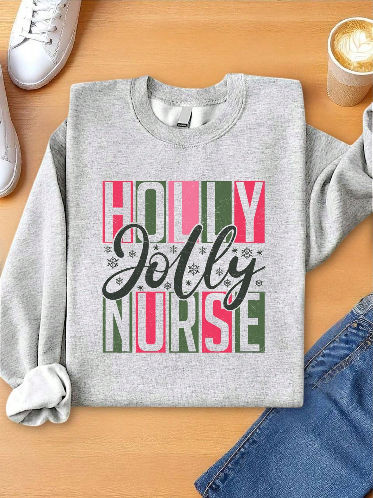 Holly Jolly Nurse Sweatshirt