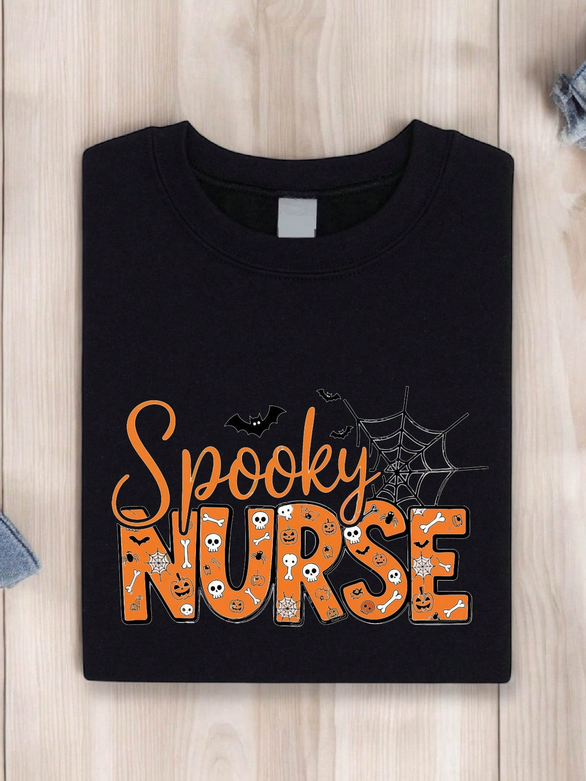 Spooky Nurse Halloween Unisex T-Shirt