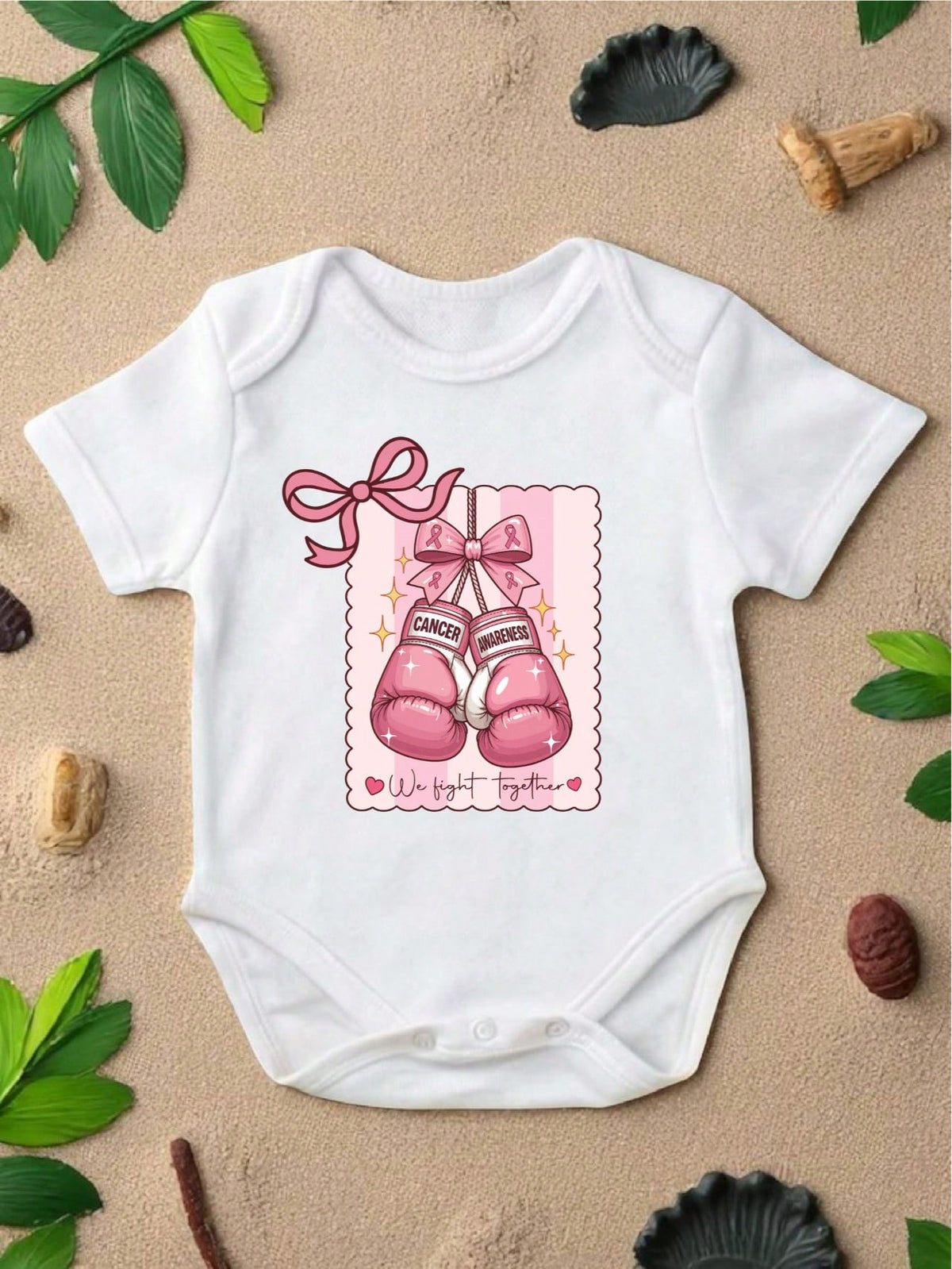 We Fight Together Kids Bodysuit