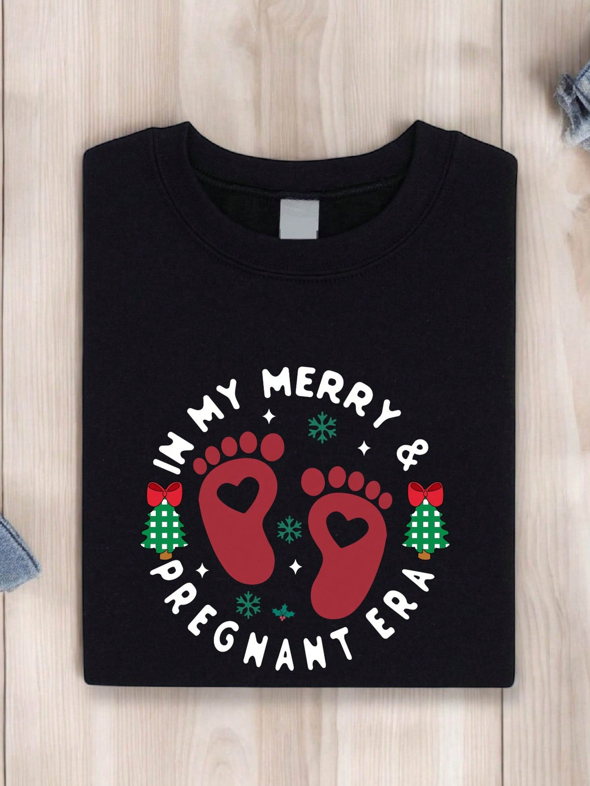 In My Merry And Pregnant Era T-Shirt
