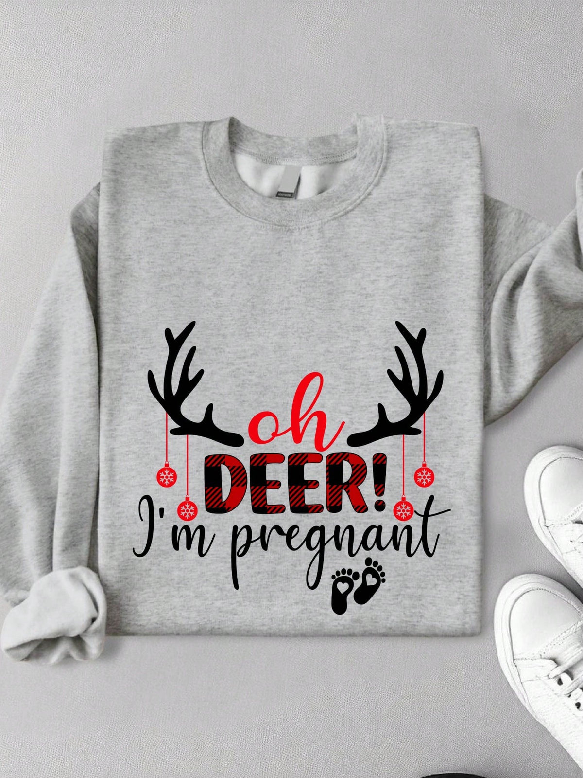 Oh Deer I'm Pregnant Unisex Sweatshirt