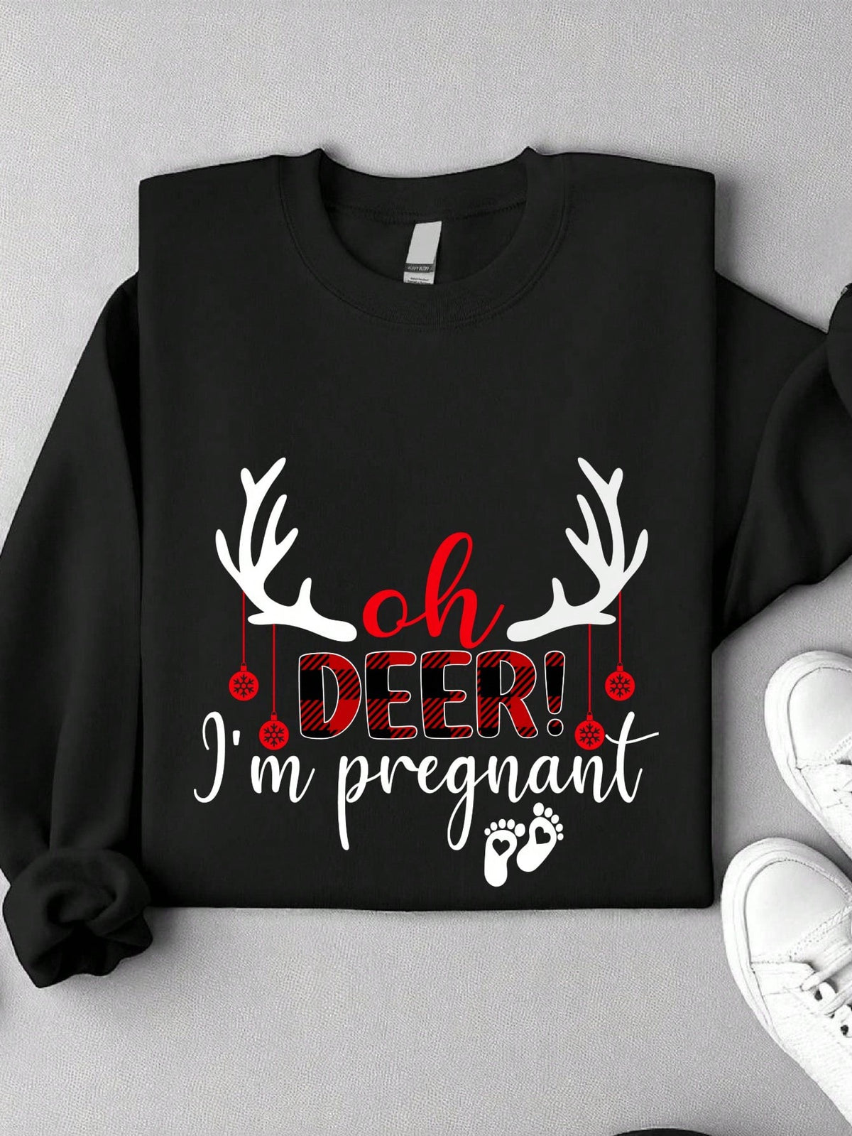 Oh Deer I'm Pregnant Unisex Sweatshirt