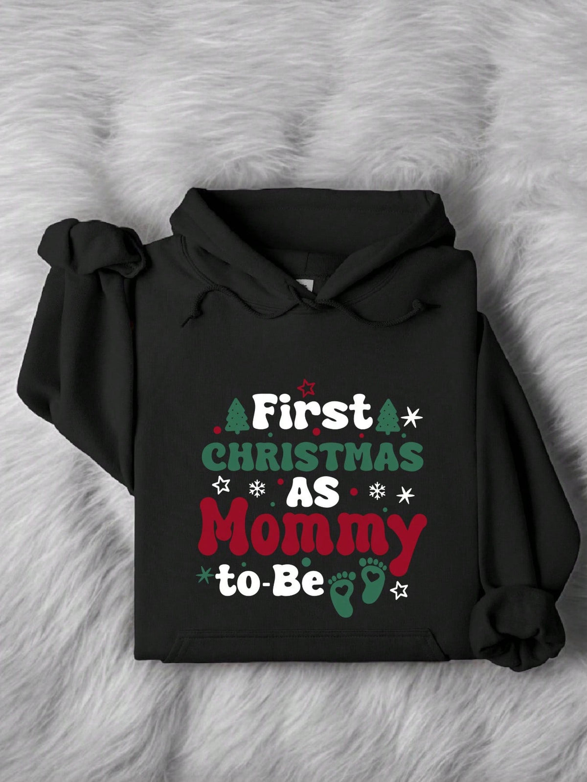 First Christmas As Mommy To Be Unisex Hoodie
