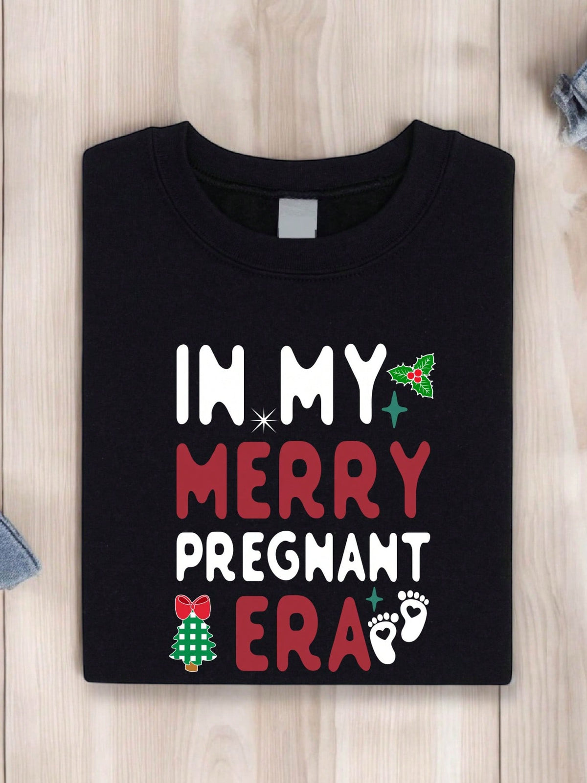 In My Merry And Pregnant Era Unisex T-Shirt