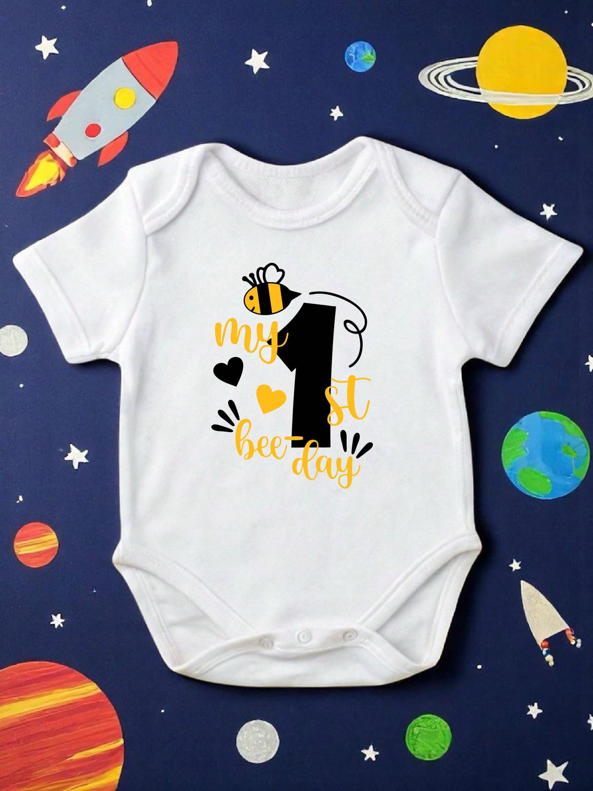 My 1st Bee Day Bodysuit