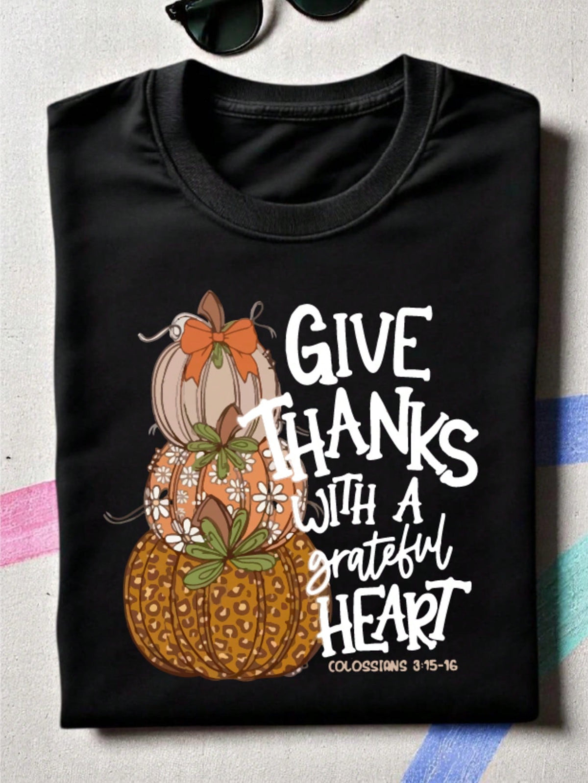 Give Thanks Verse T-Shirt
