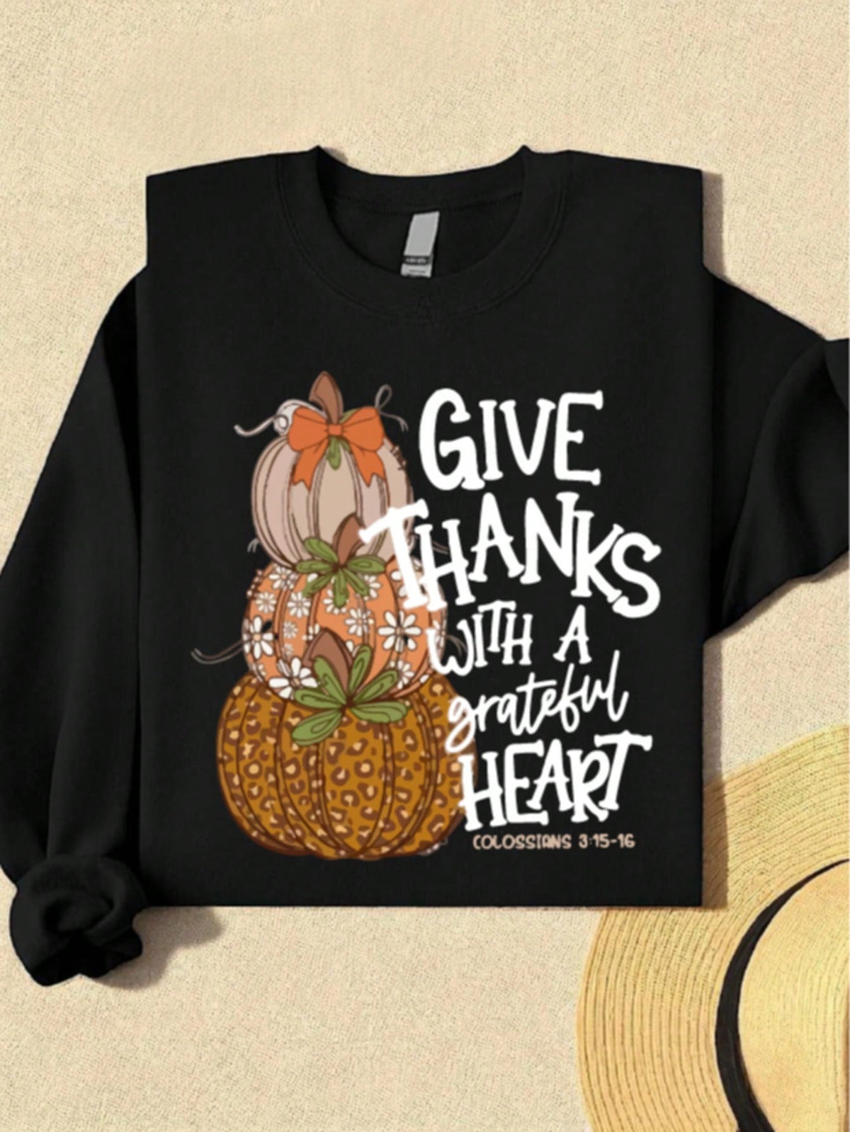 Give Thanks Verse Sweatshirt