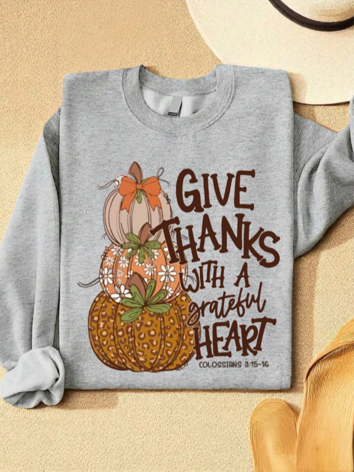 Give Thanks Verse Sweatshirt