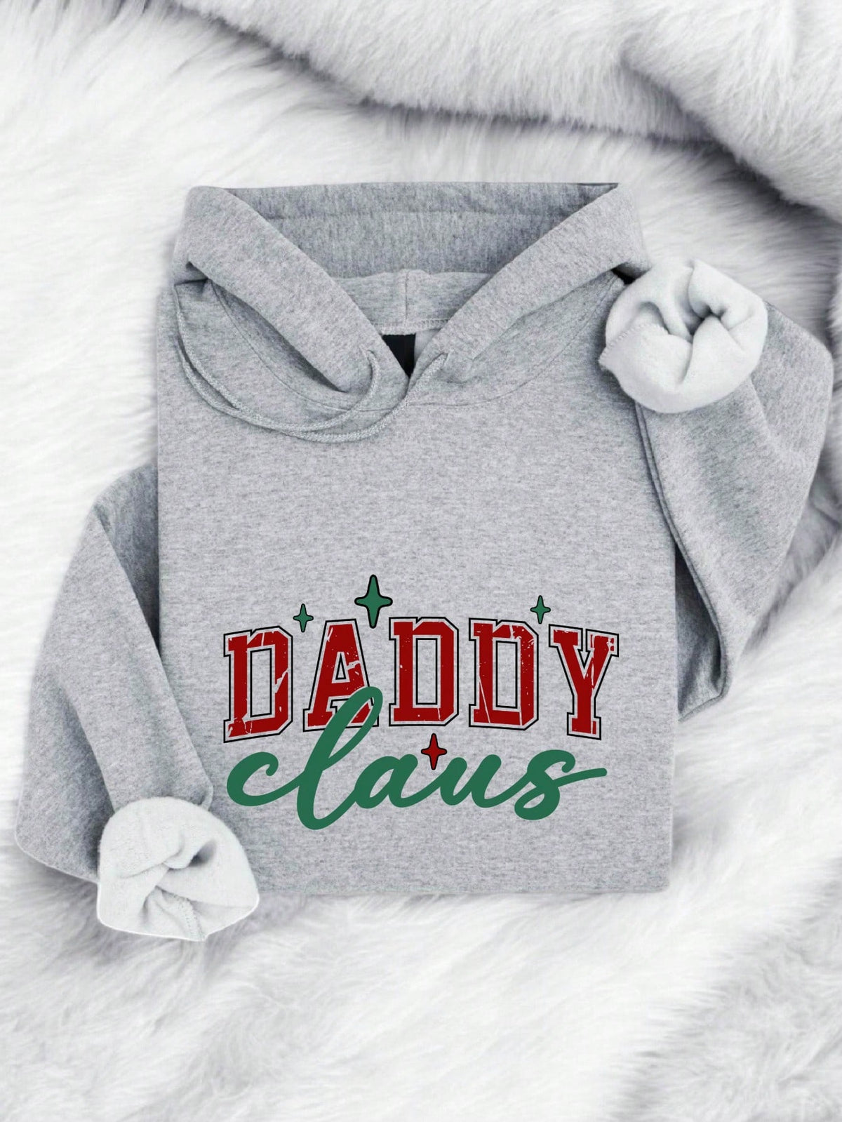 Daddy Claus Festive Holiday Unisex Hoodie