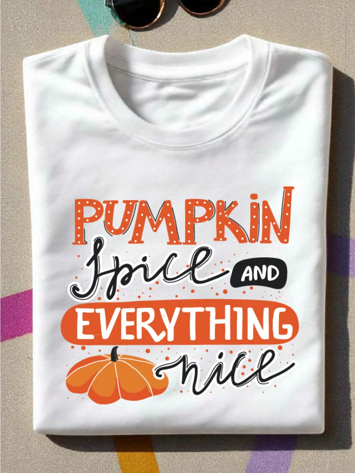 Pumkin Spice Everything Nice Fall T-Shirt