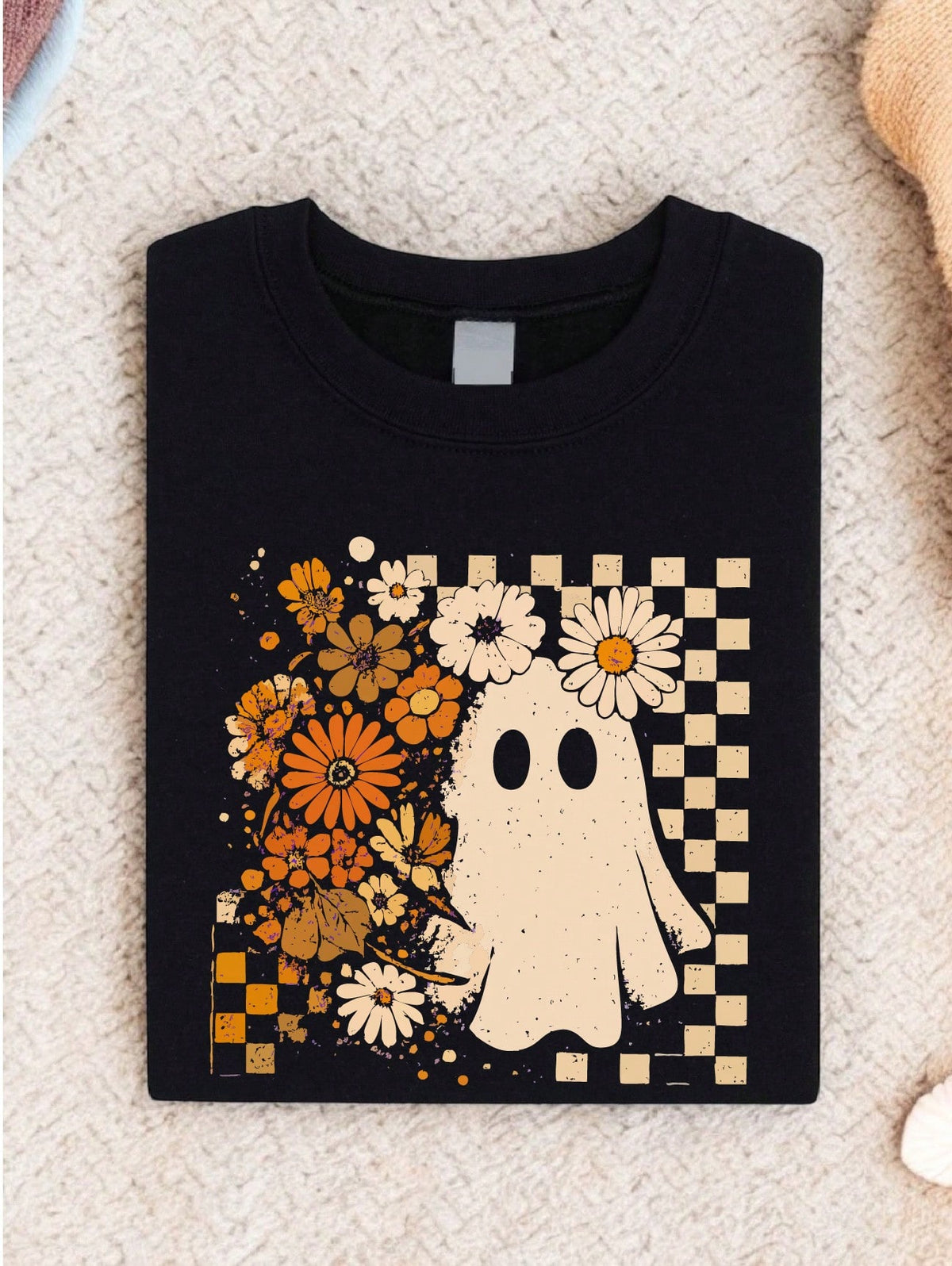 Checkered Ghost T-Shirt
