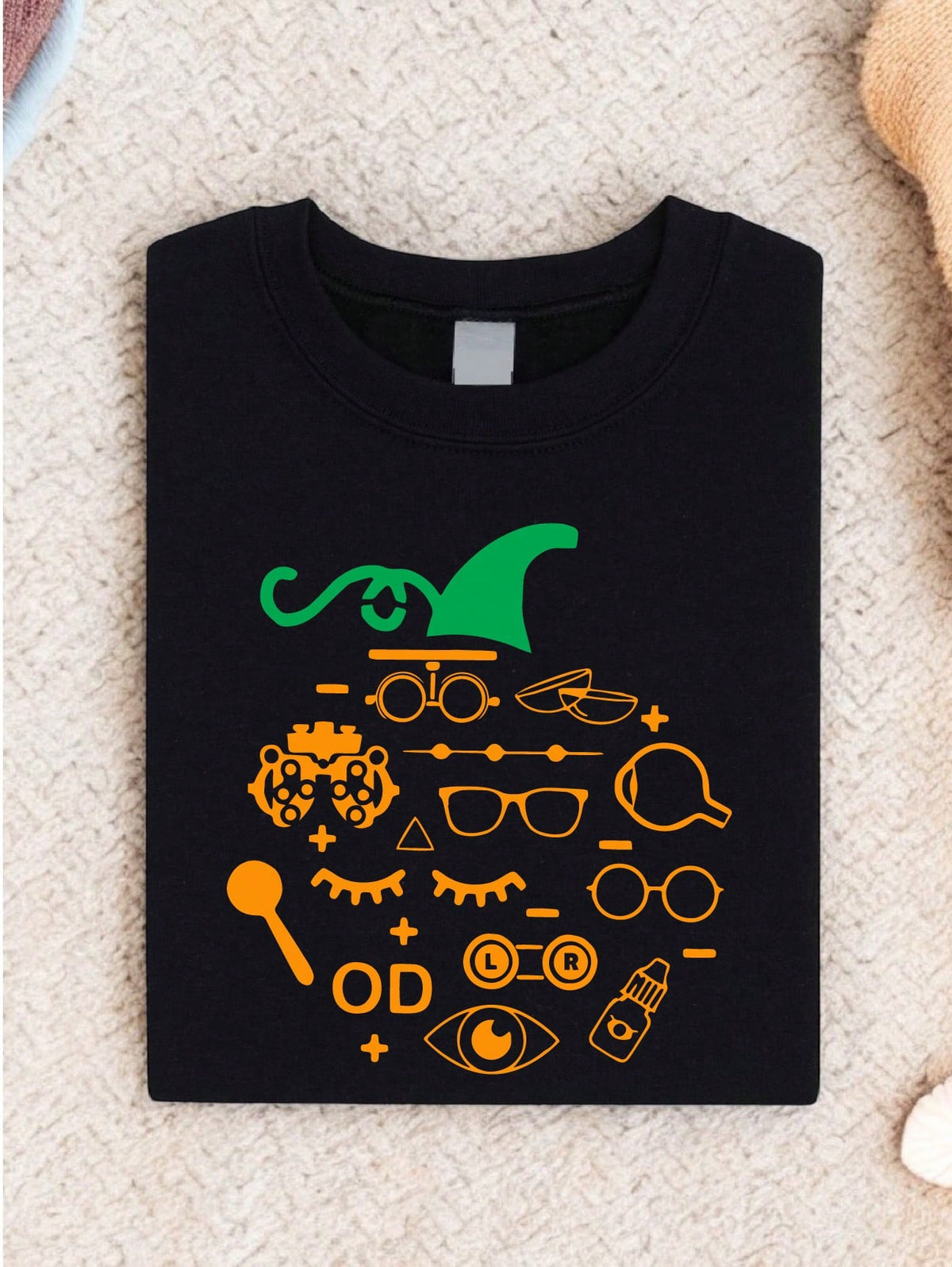 Optometry Glasses Pumpkin T-Shirt