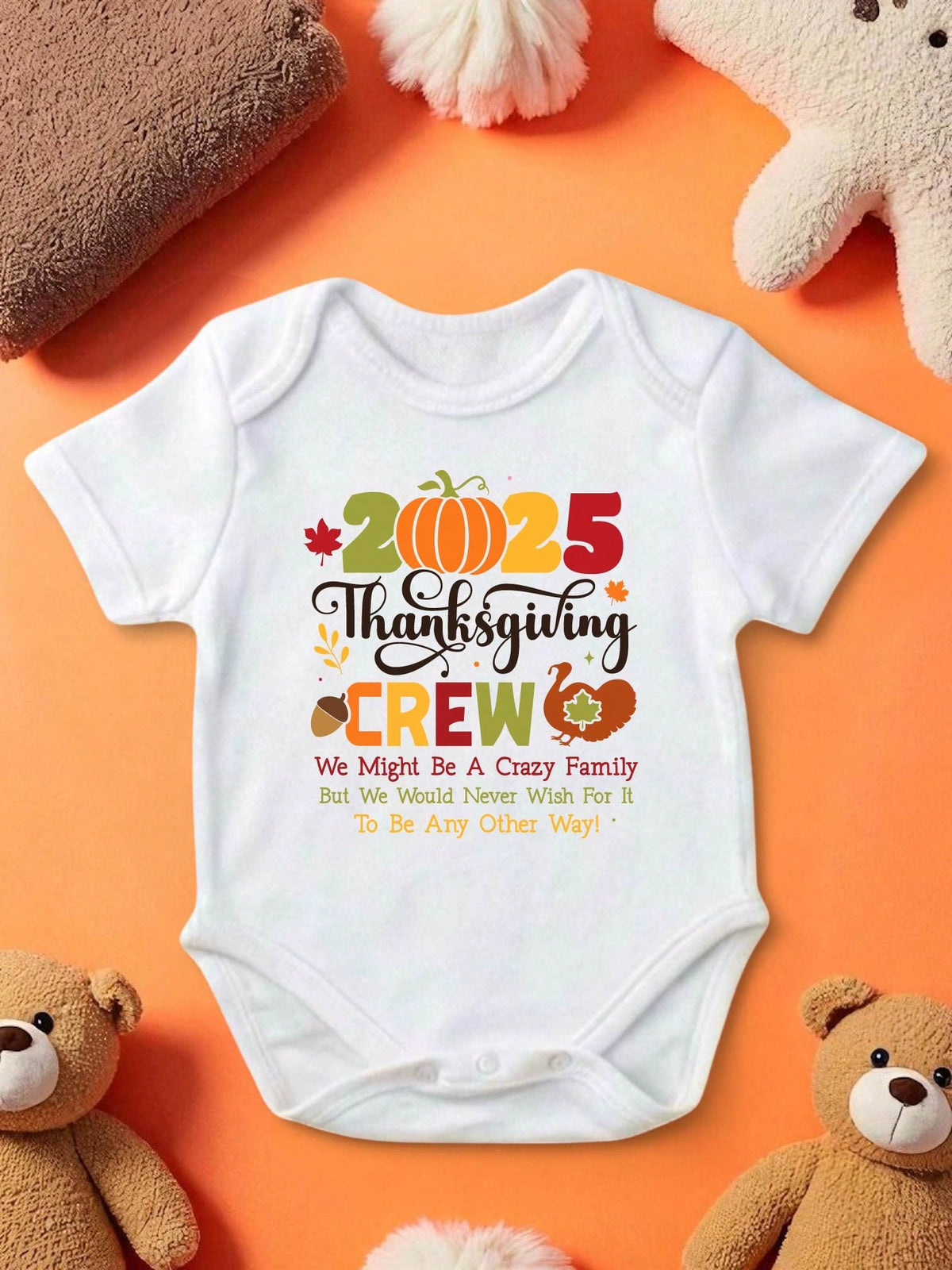 2025 Thanksgiving Crew Bodysuit