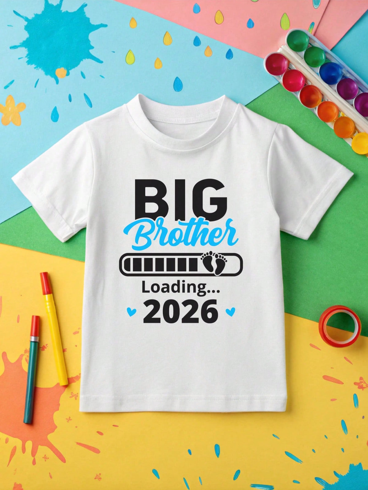 Big Brother Loading 2026 Kids Bodysuit