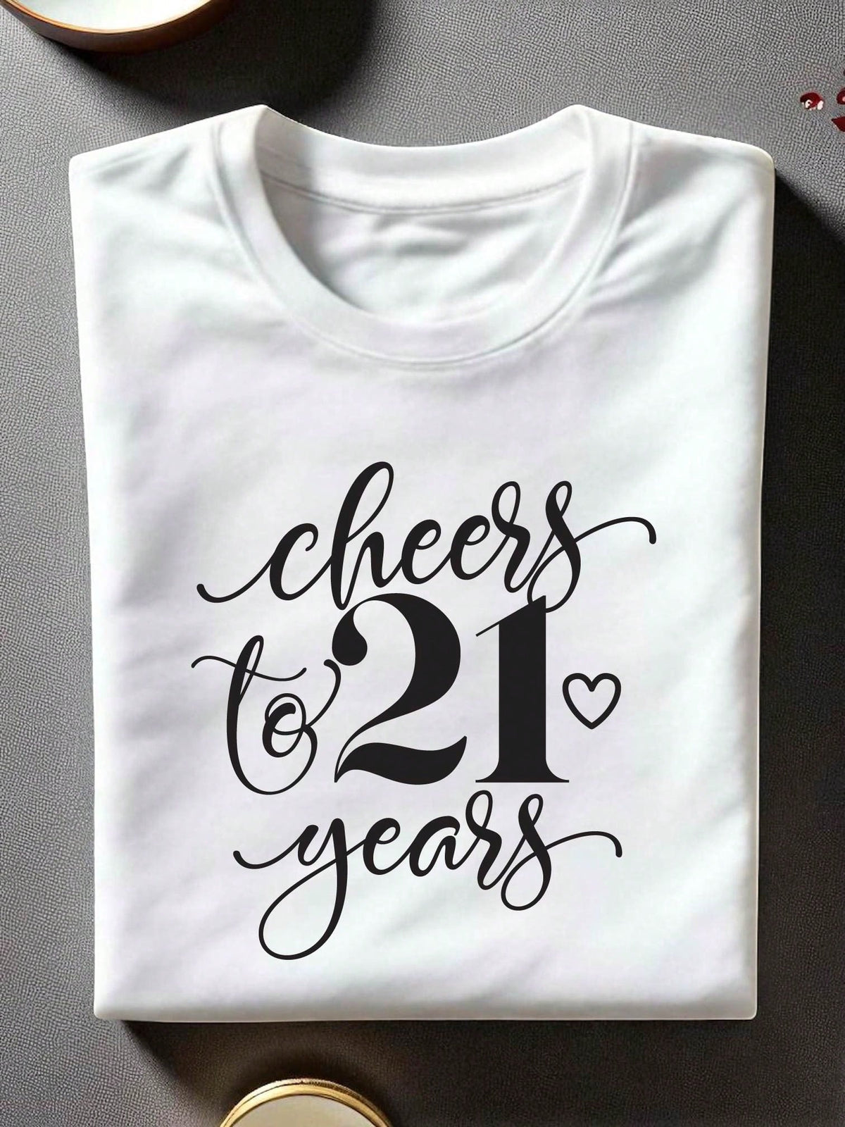 Cheers To 21 Years T-Shirt
