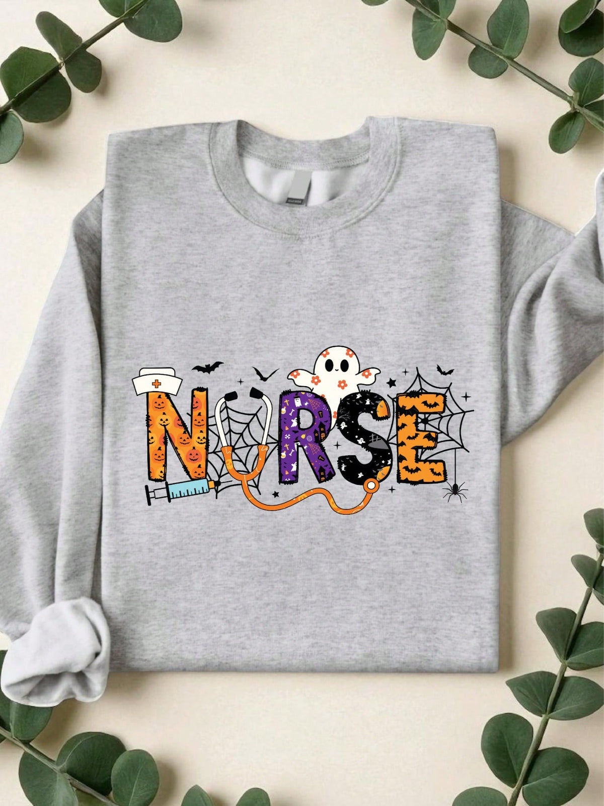 Halloween Nurse Sweatshirt