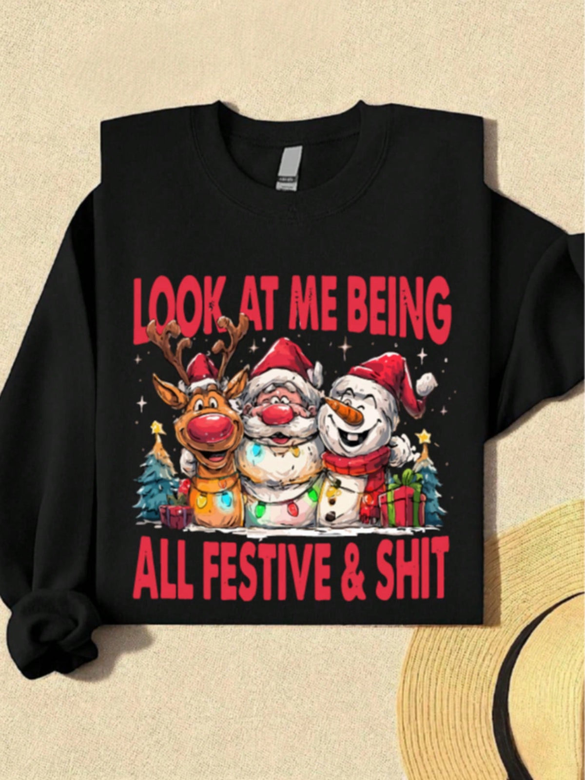 Look At Me Being All Festive Sweatshirt