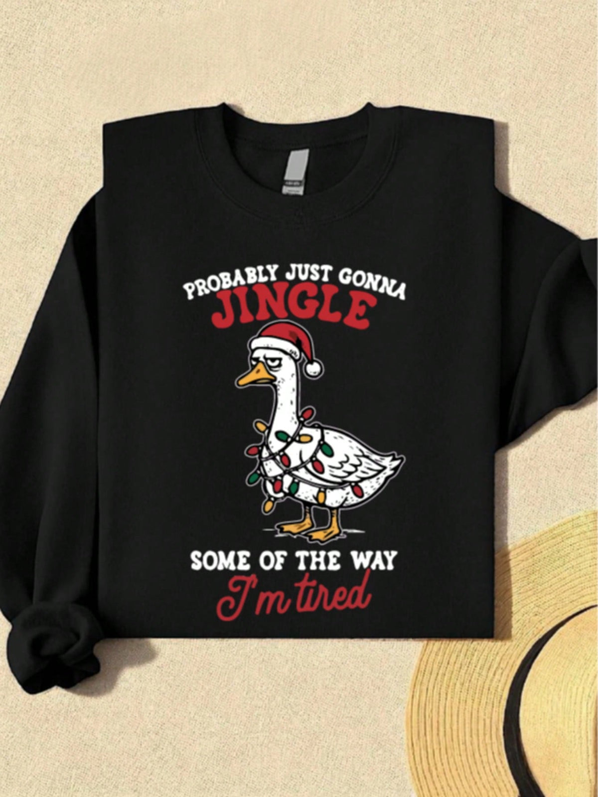 Funny Christmas Goose Sweatshirt