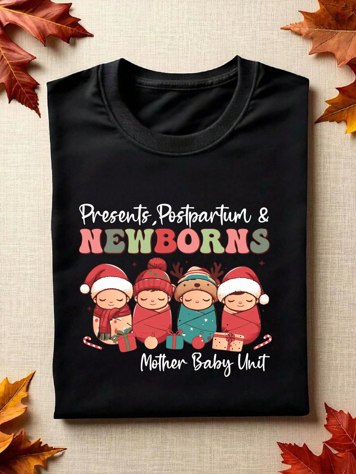 Mother Baby Unit Christmas T-Shirt