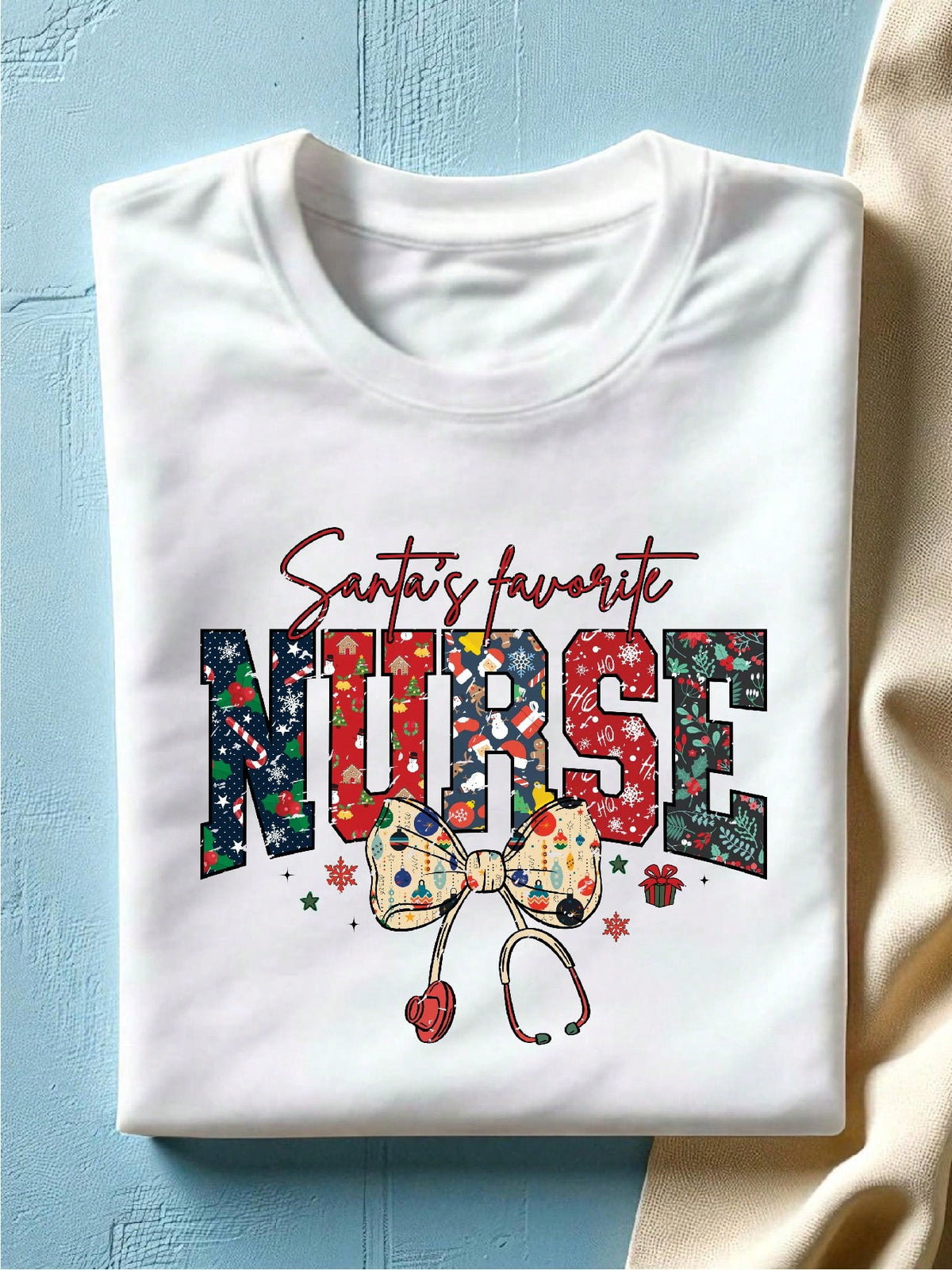 Santa's Favorite Nurse T-Shirt