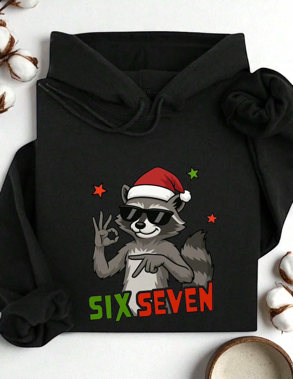 Raccoon Six Seven Hoodie
