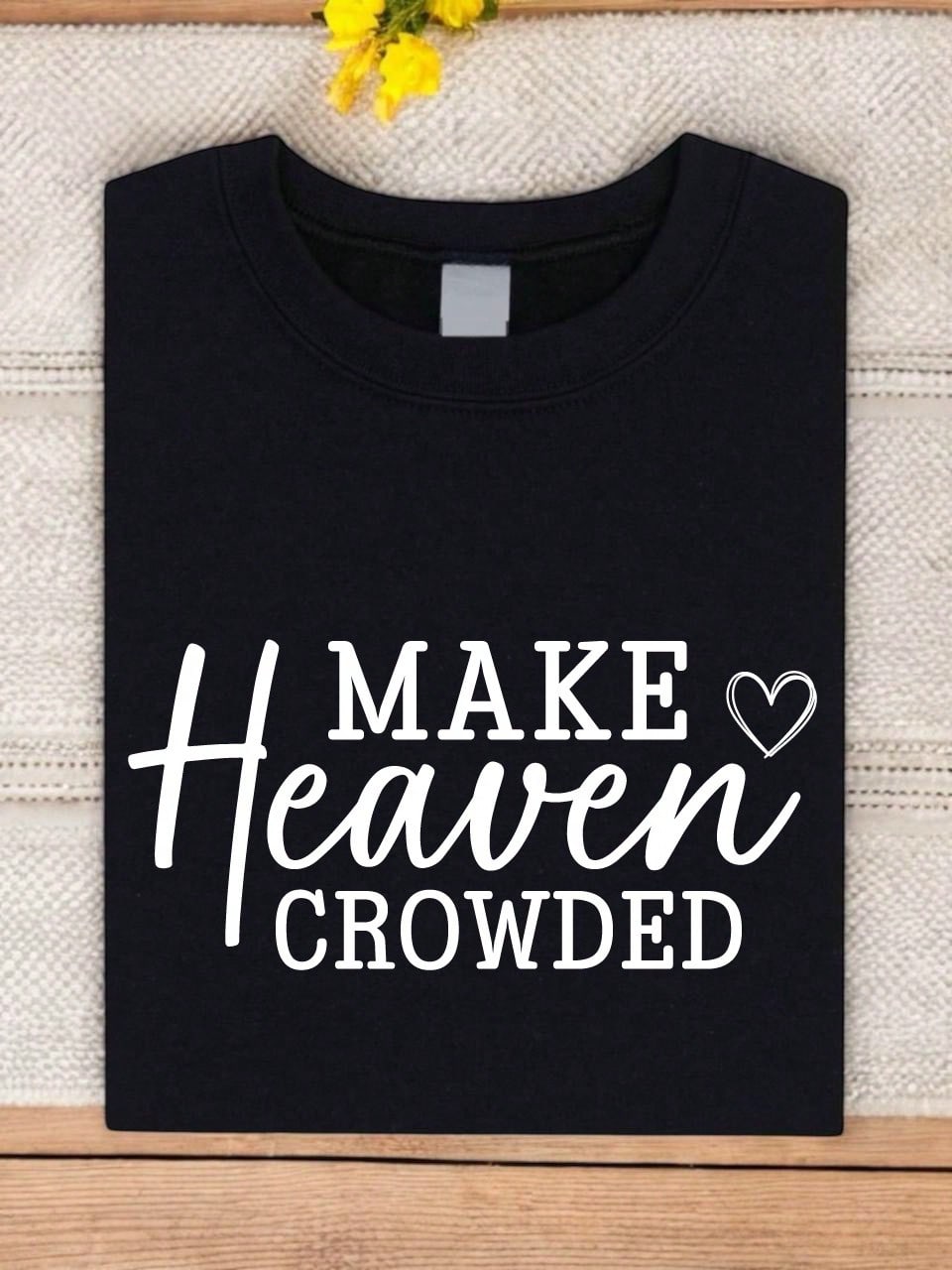 Make Heaven Crowded Heart T-Shirt