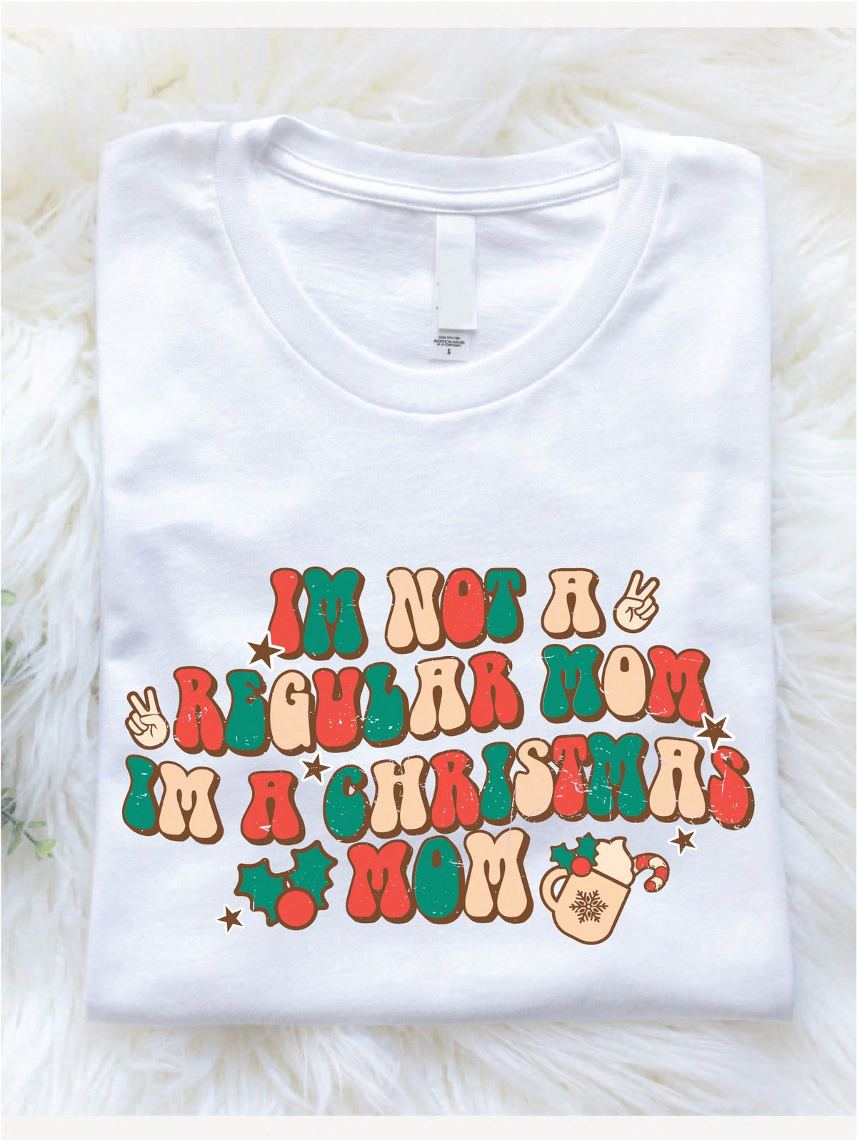 Groovy Christmas Mom T-Shirt