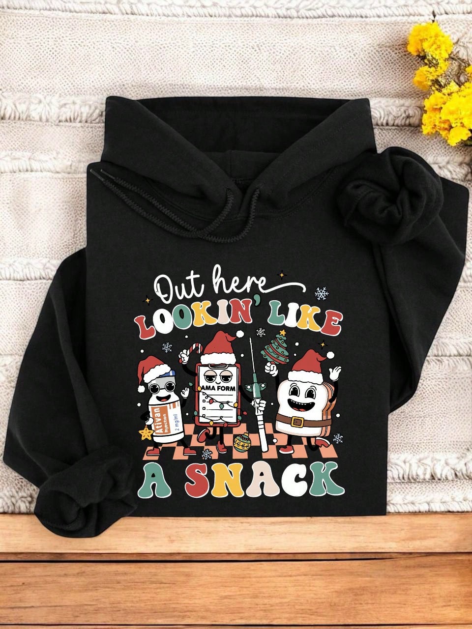 Out Here Lookin' Like A Snack Nurse Hoodie