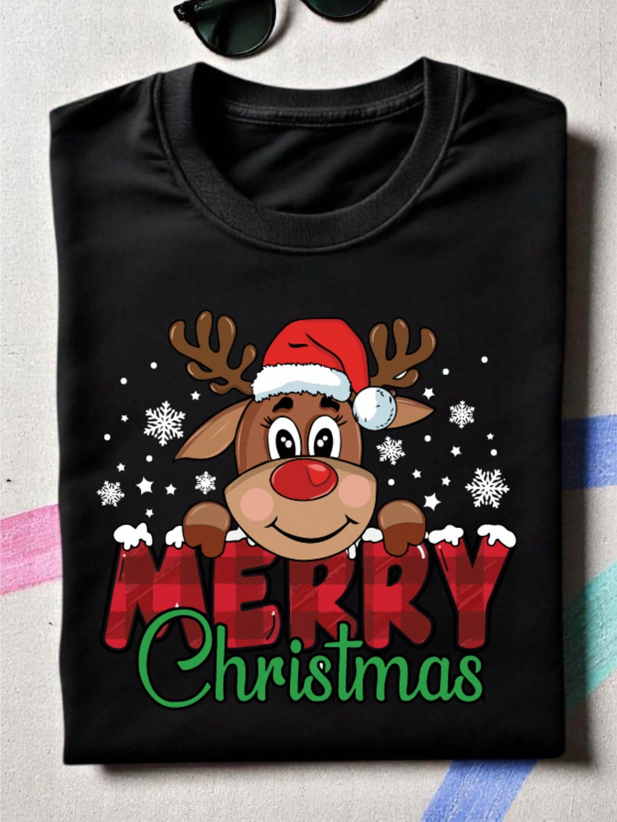 Merry Christmas Reindeer T-Shirt
