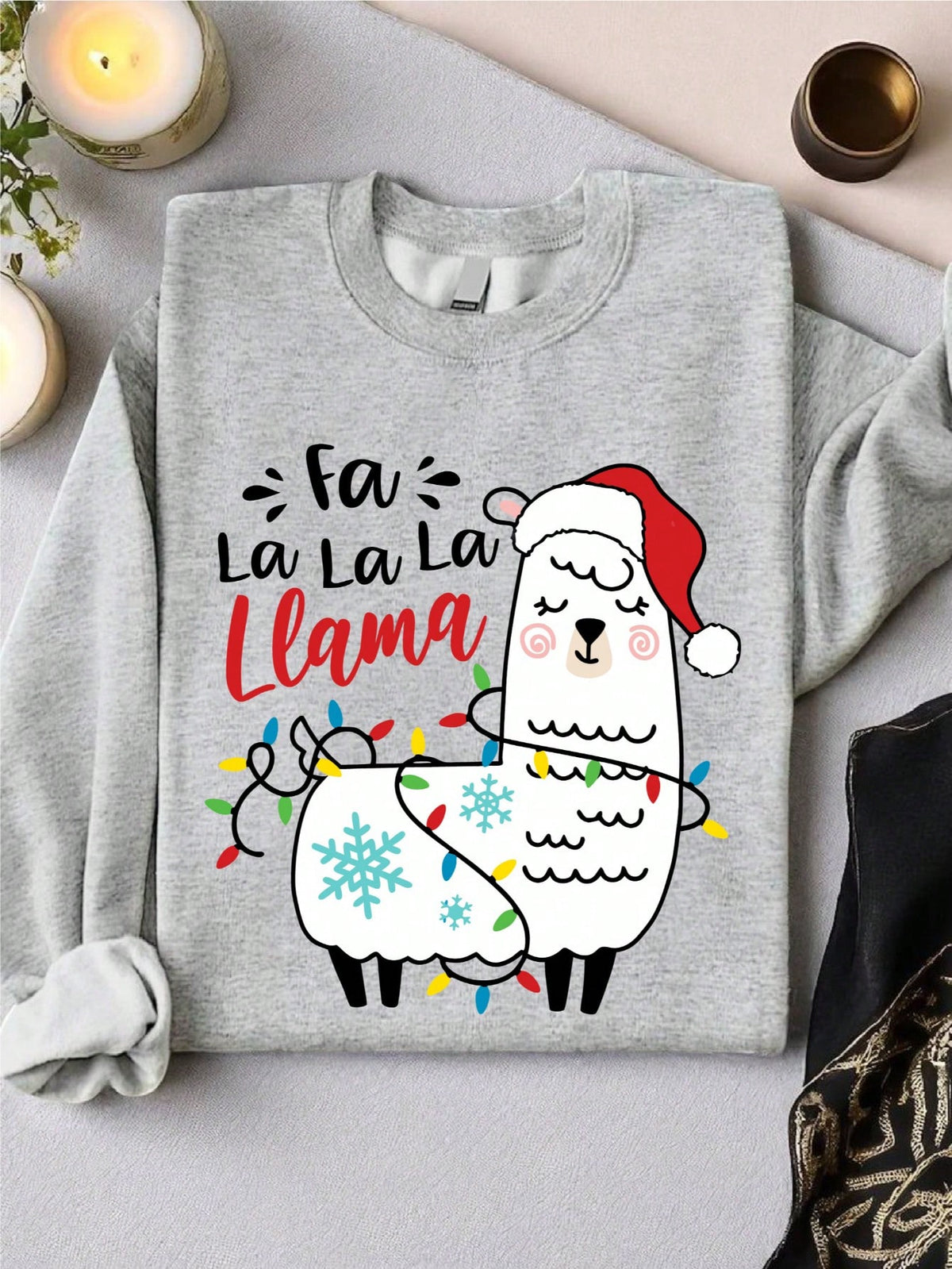 Fa La La La Llama Christmas Sweatshirt