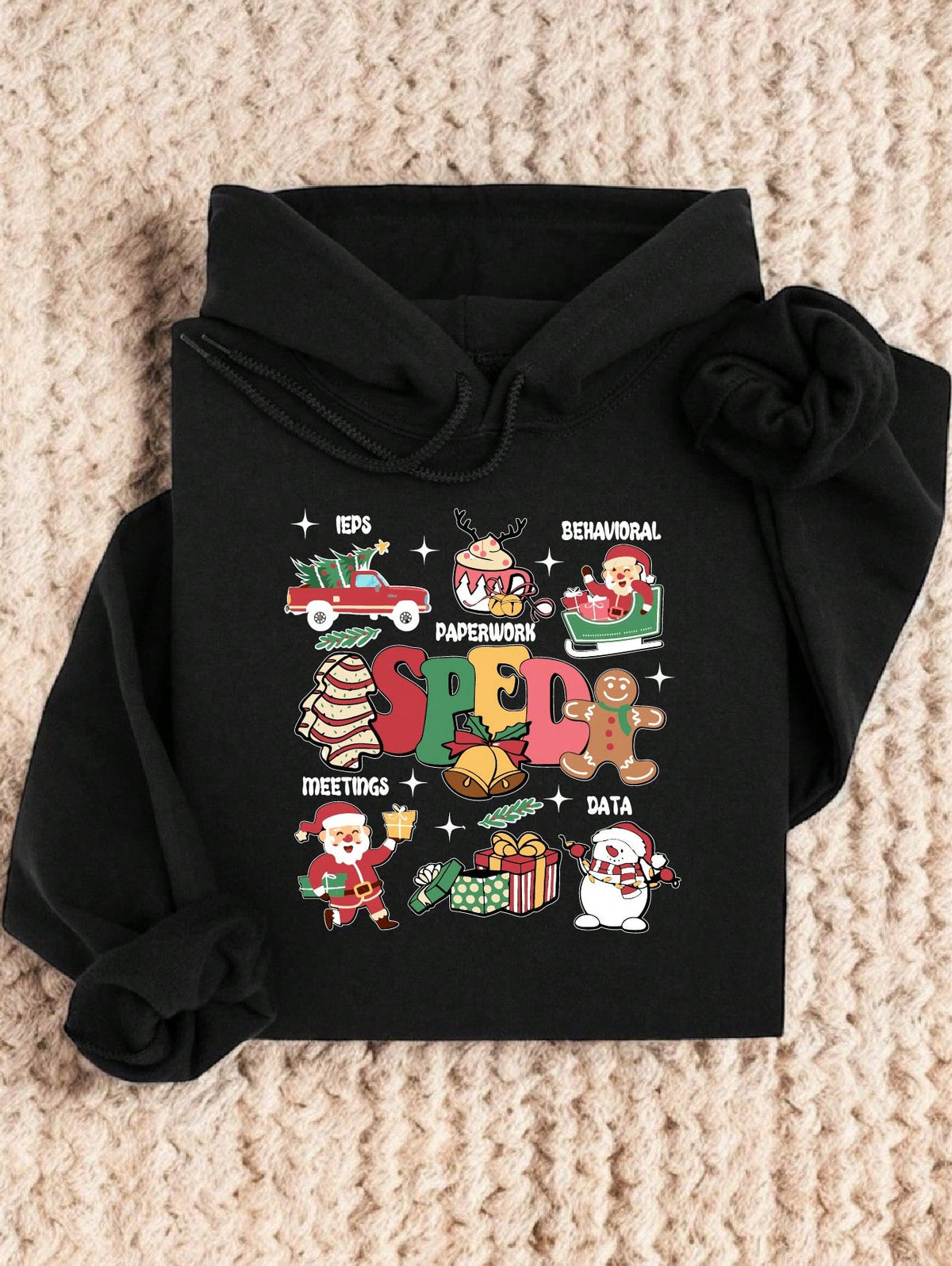 Christmas Snowman Cozy Season Hoodie