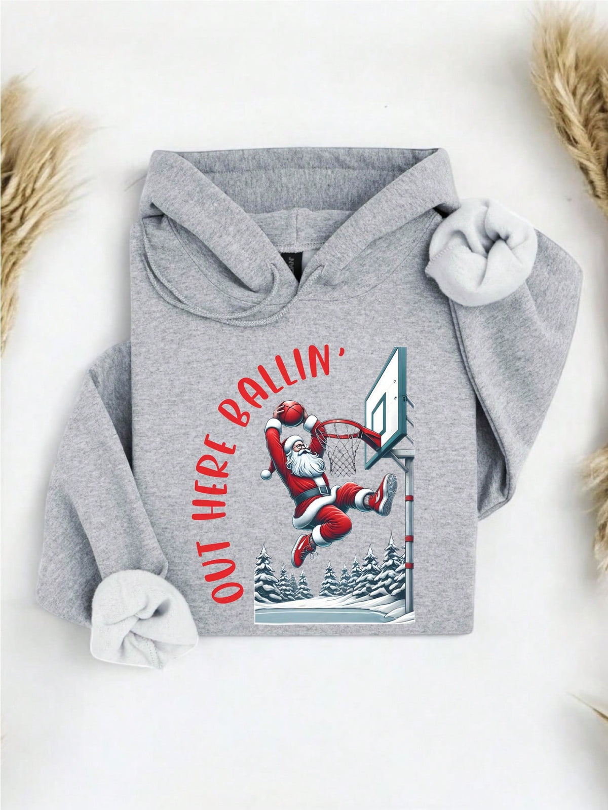 Basketball Christmas Hoodie