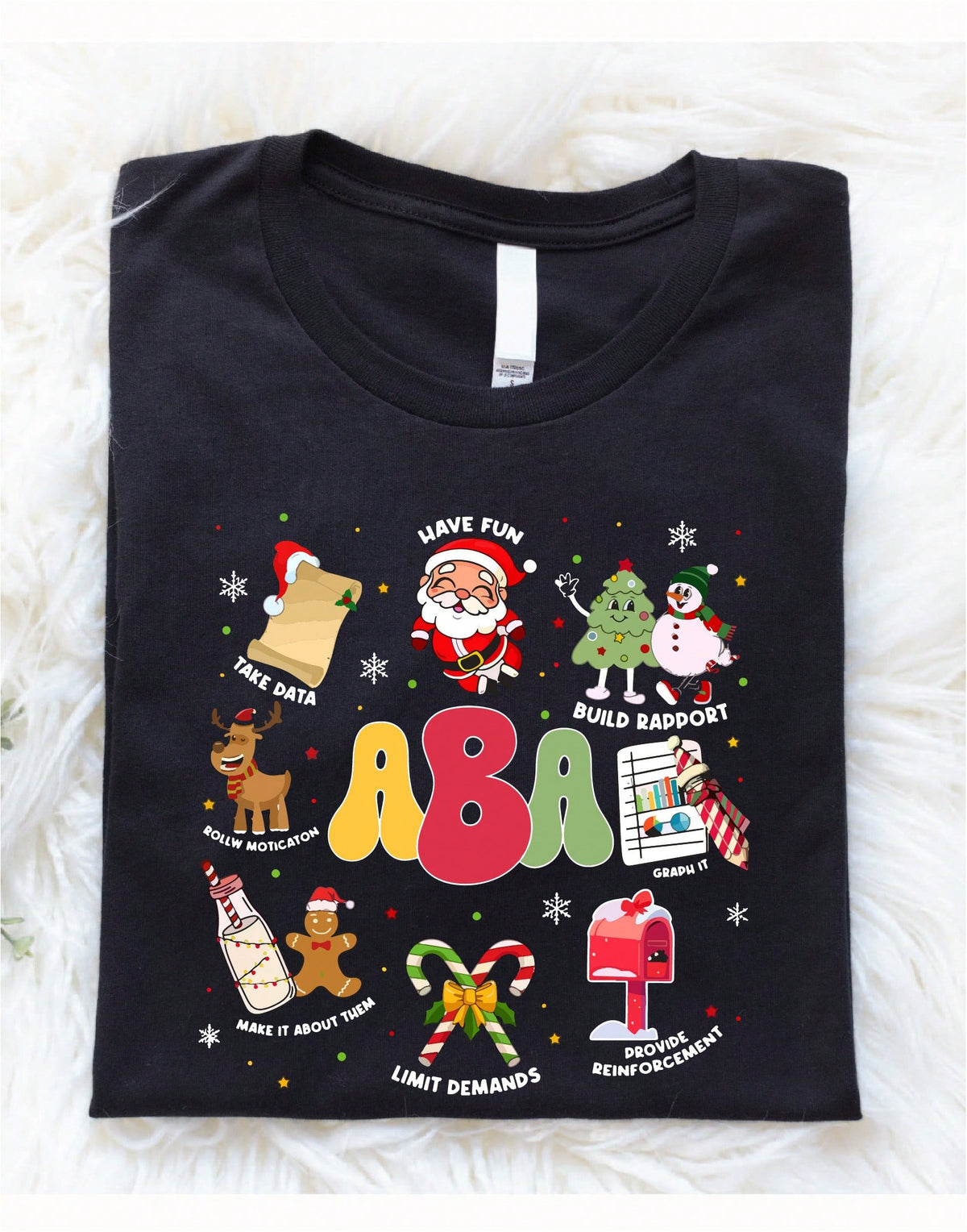 Christmas ABA Vibes T-Shirt