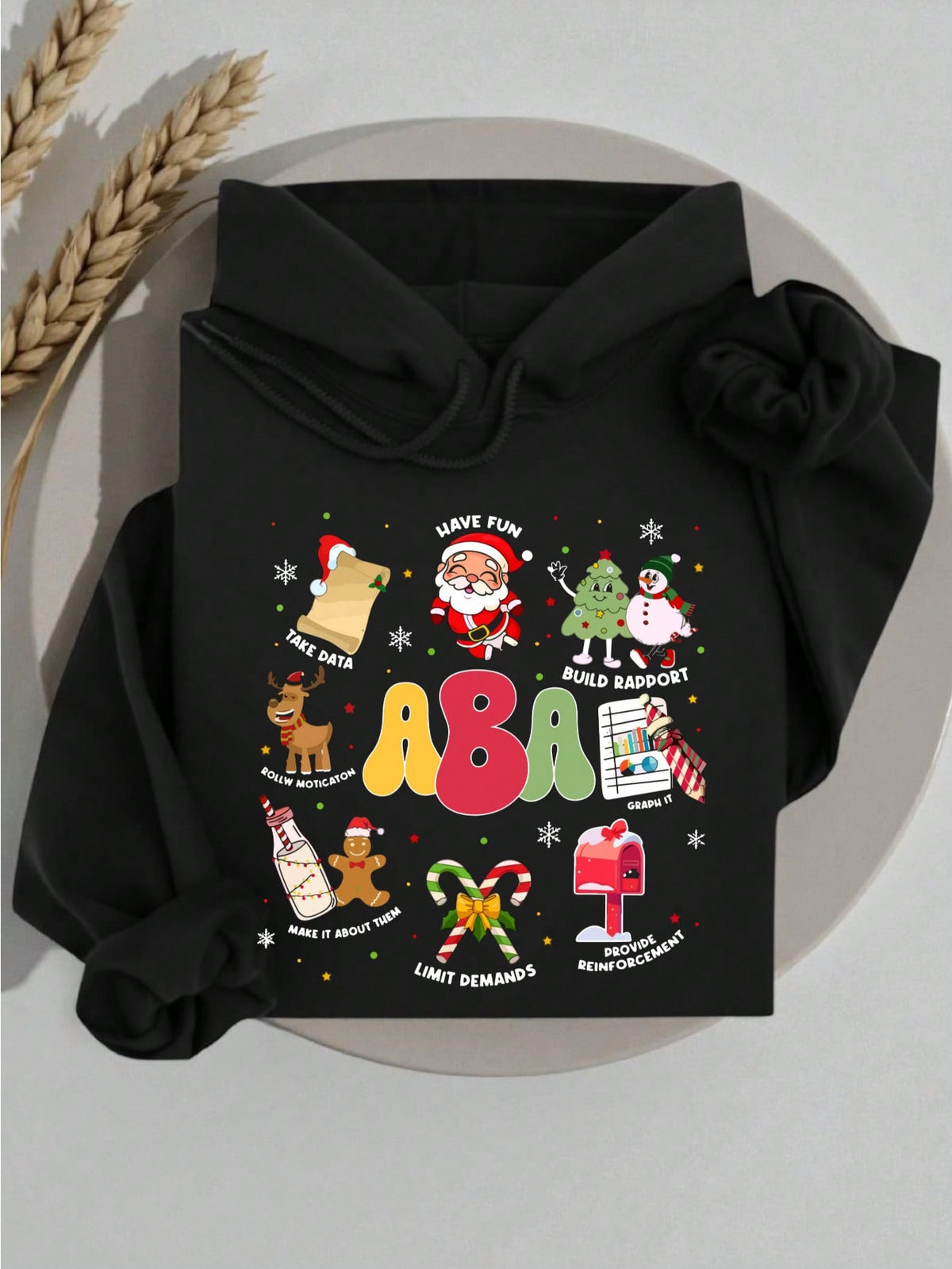 Christmas ABA Vibes Hoodie