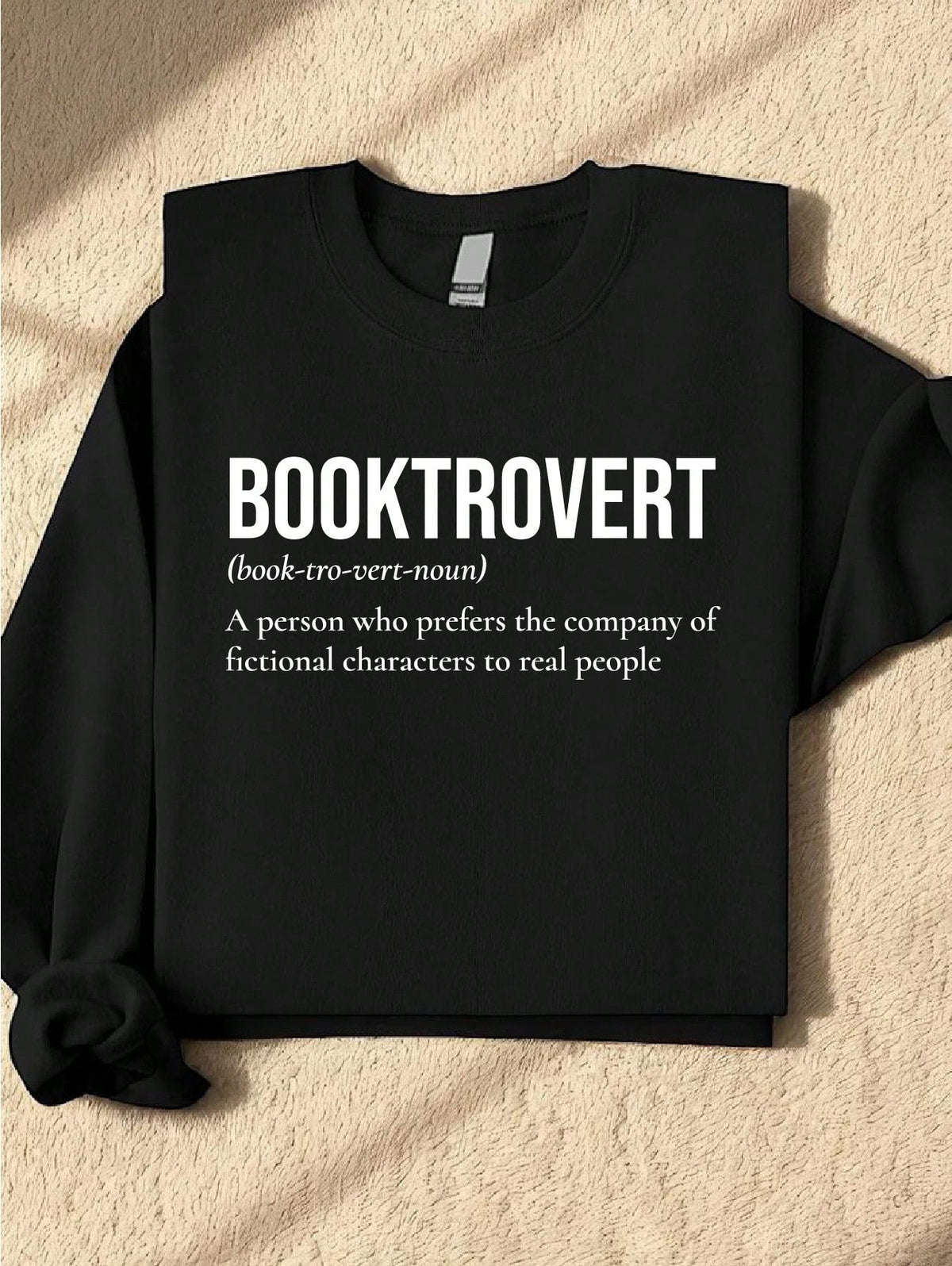 Booktrovert Definition Sweatshirt