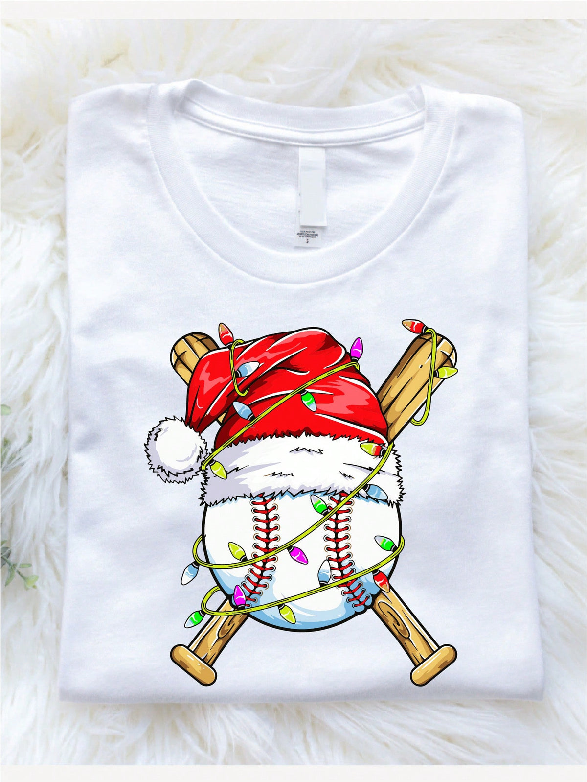 Baseball Christmas T-Shirt