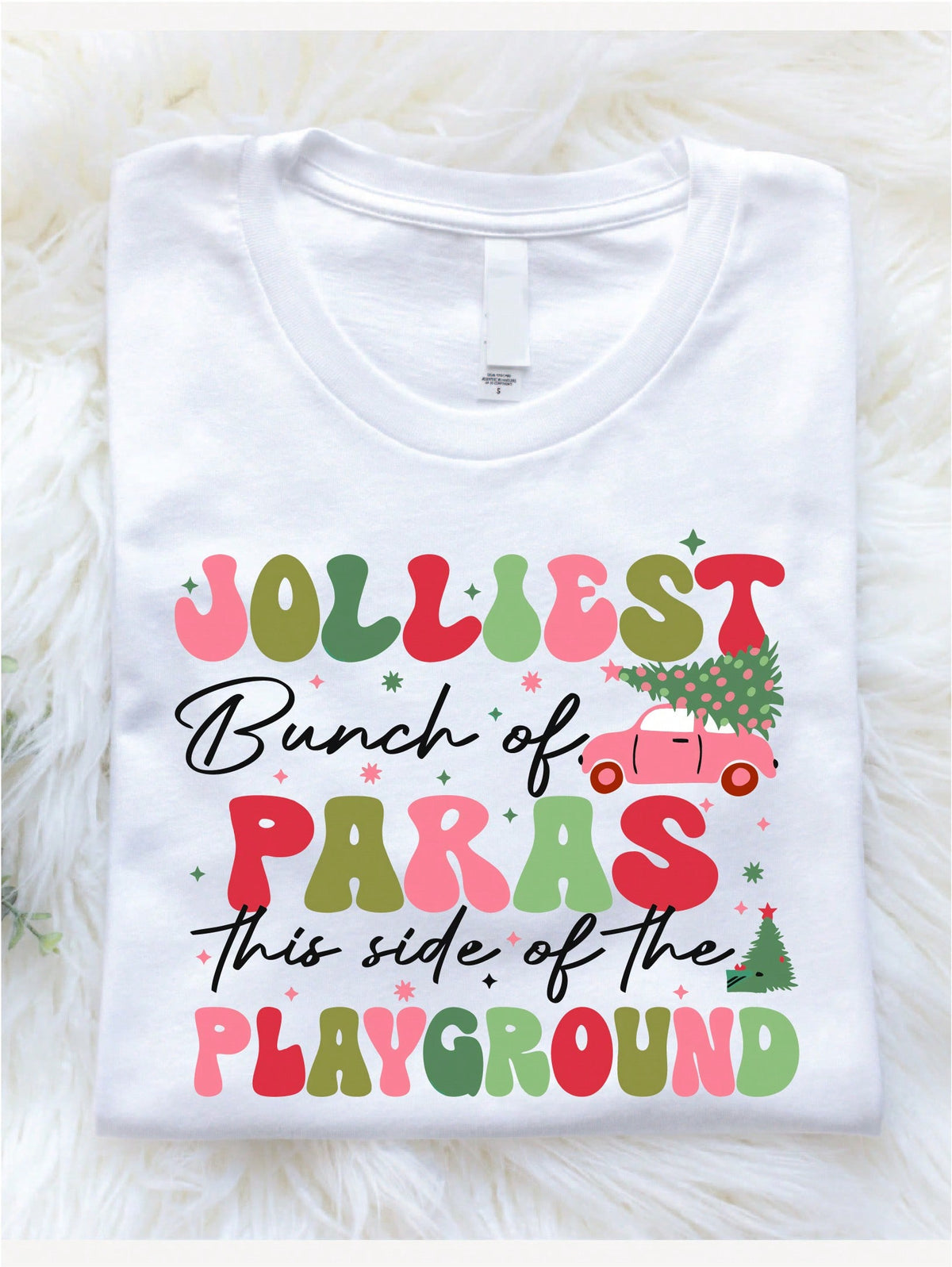 Jolliest Bunch Of Paras Christmas T-Shirt