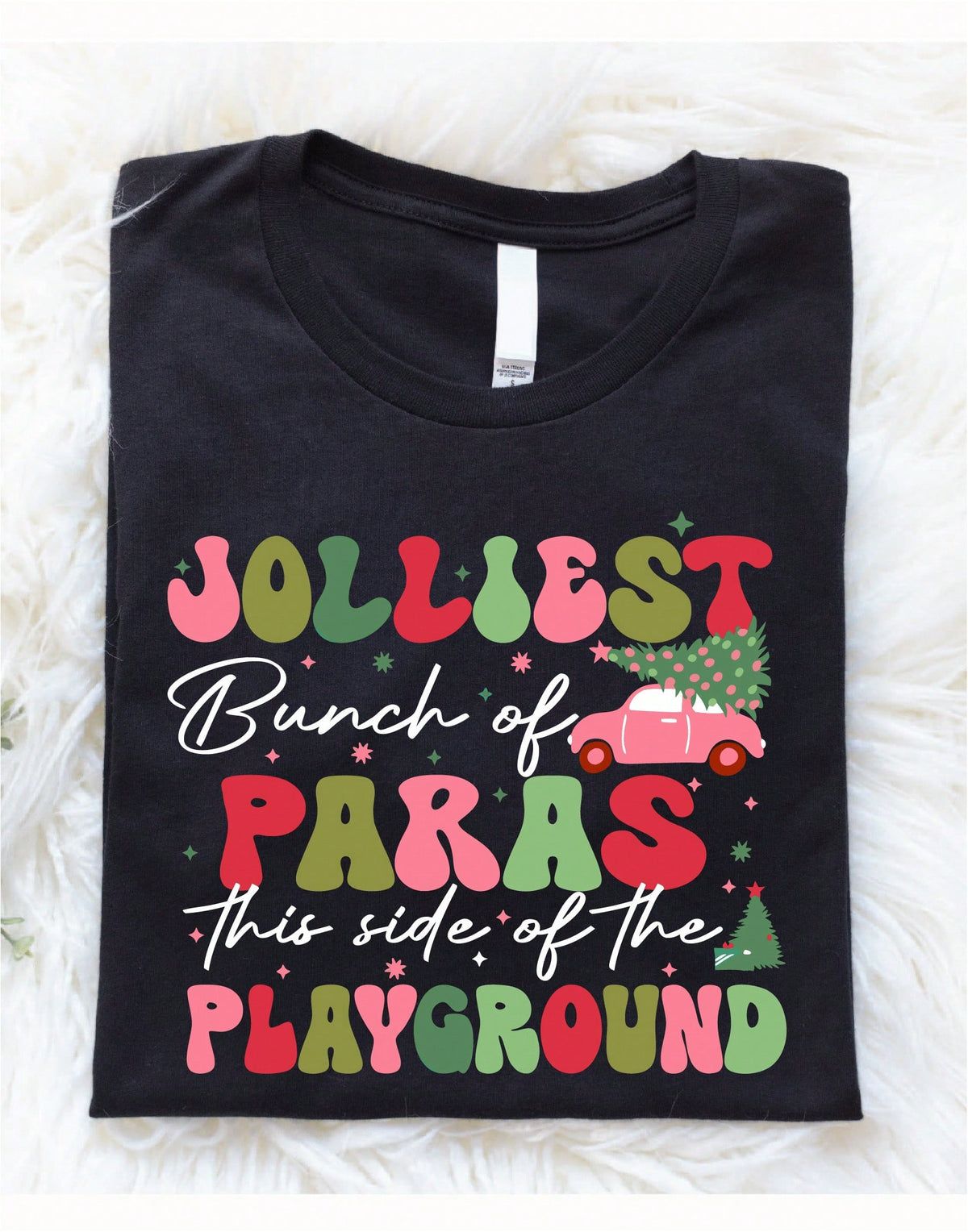Jolliest Bunch Of Paras Christmas T-Shirt