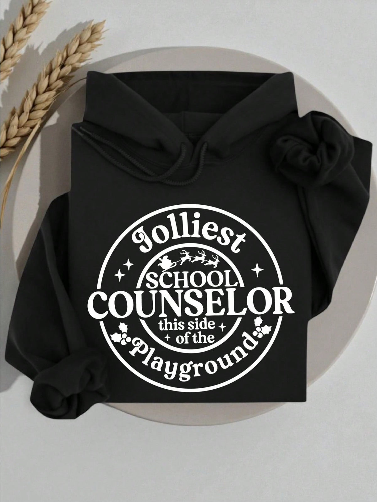 School Counselor Christmas Hoodie