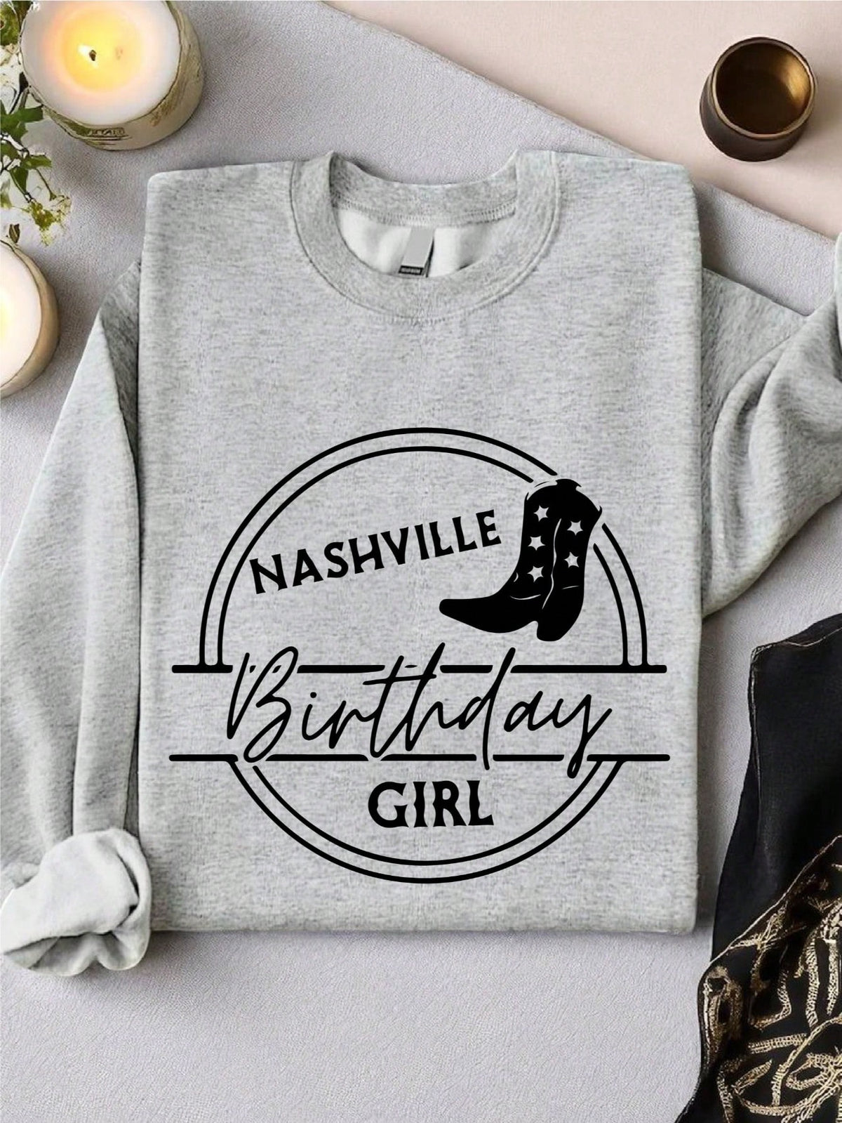 Nashville Birthday Girl Sweatshirt