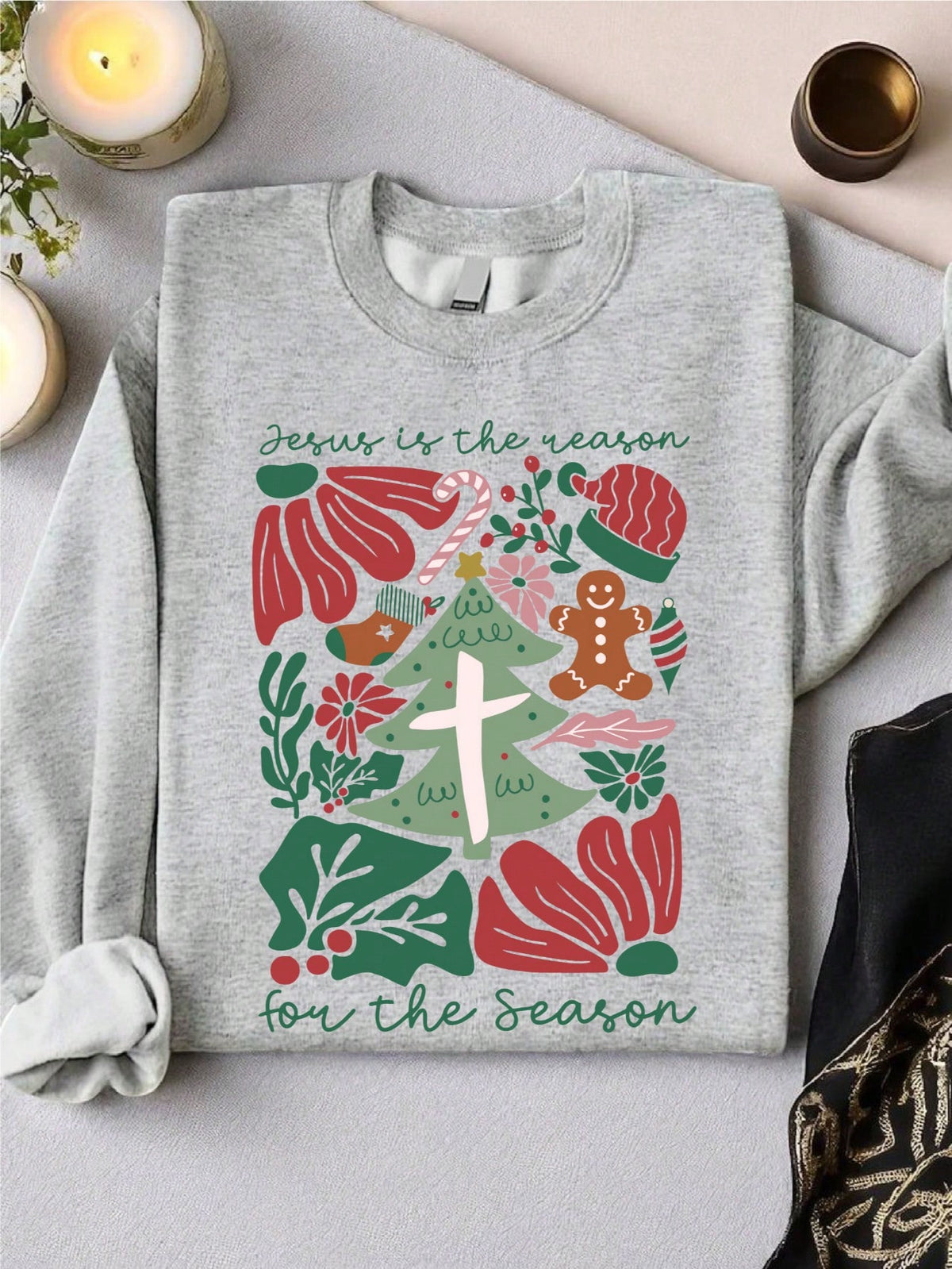 Jesus Is The Reason For The Season Sweatshirt
