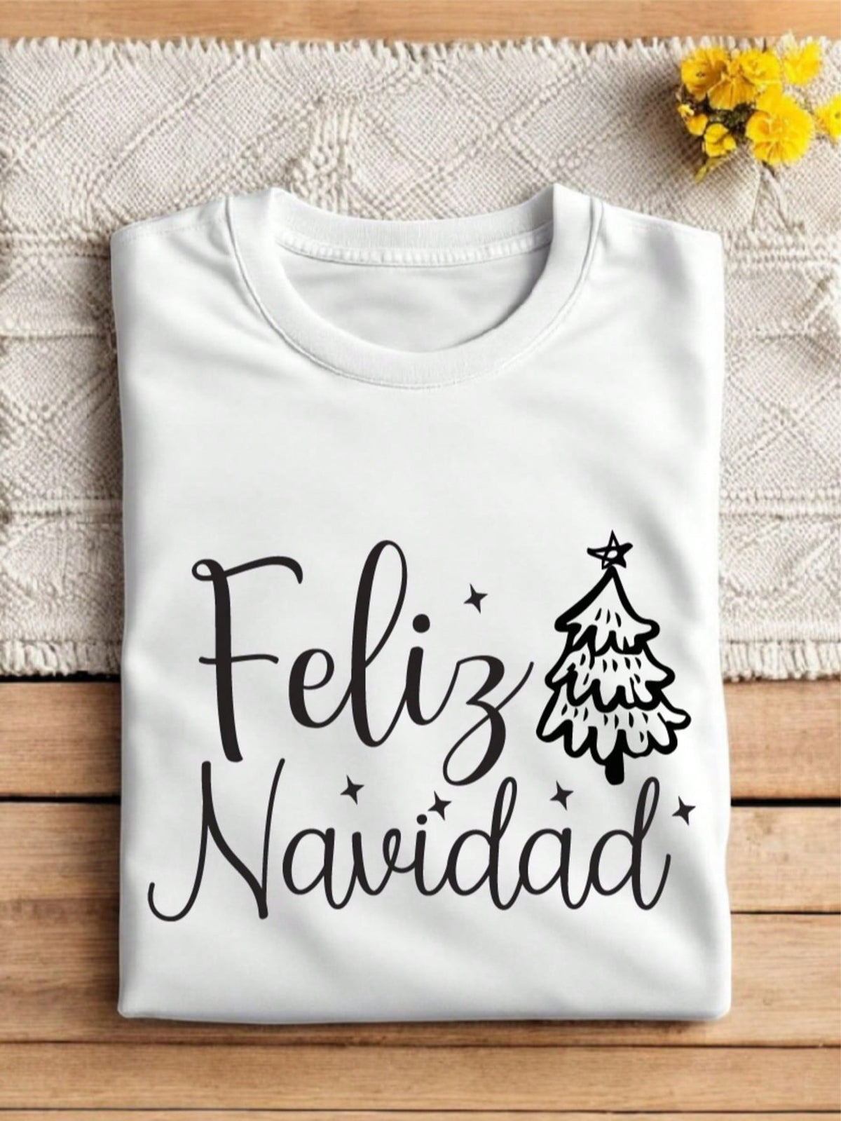 Feliz Navidad Tree T-Shirt